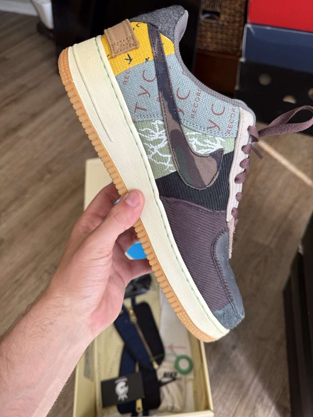 Size 10.5 - Nike Air Force 1 Low x Travis Scott Cactus Jack