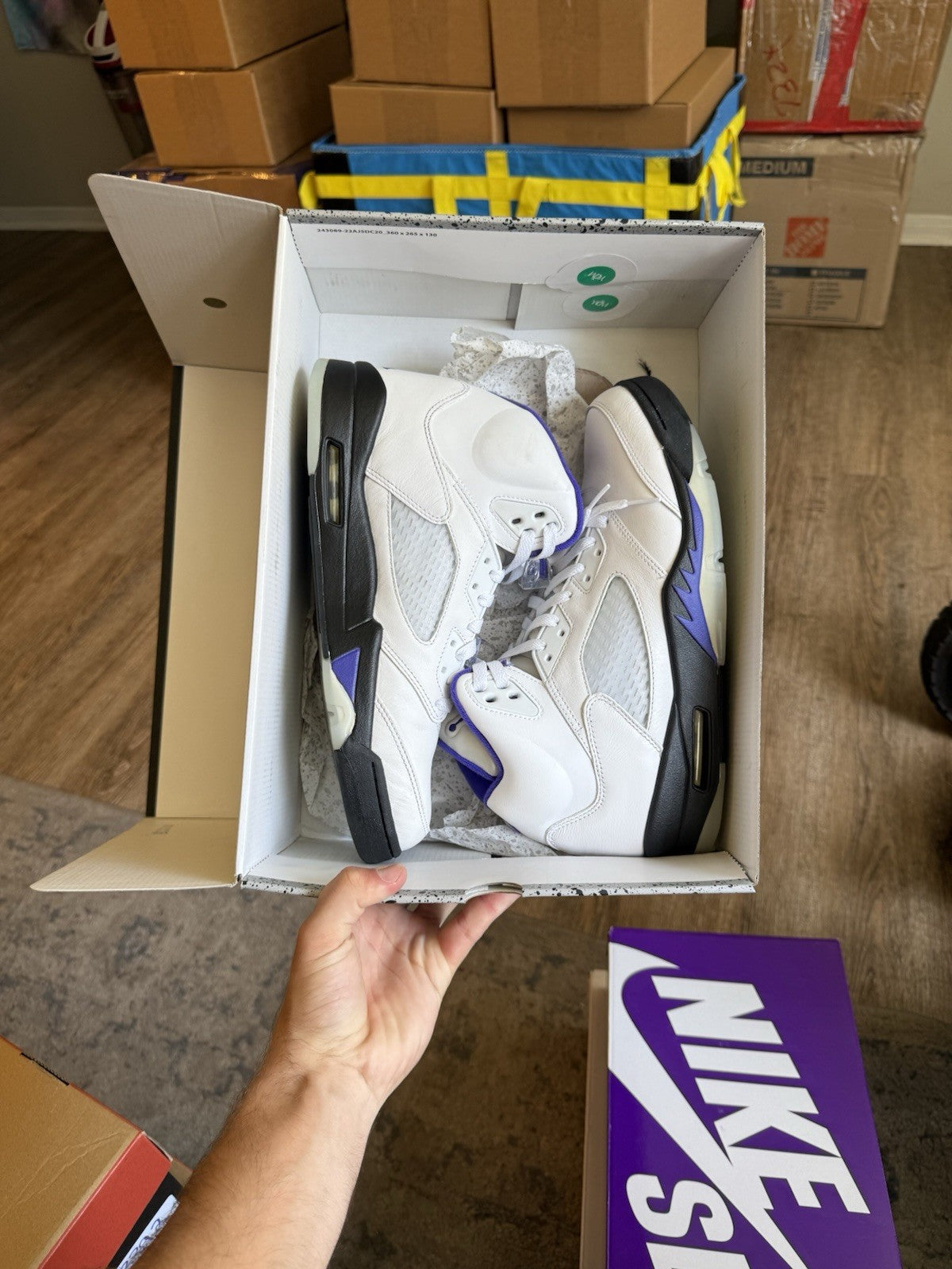 Size 10.5 - Jordan 5 Retro Dark Concord