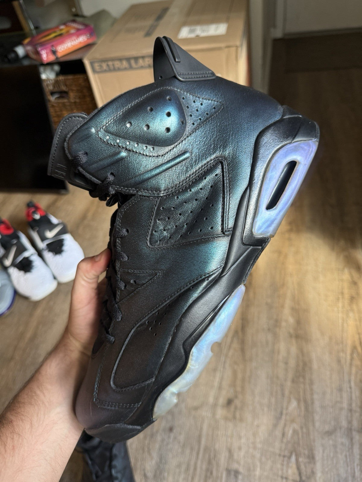 Size 14 - Jordan 6 Retro All Star Chameleon (2017)
