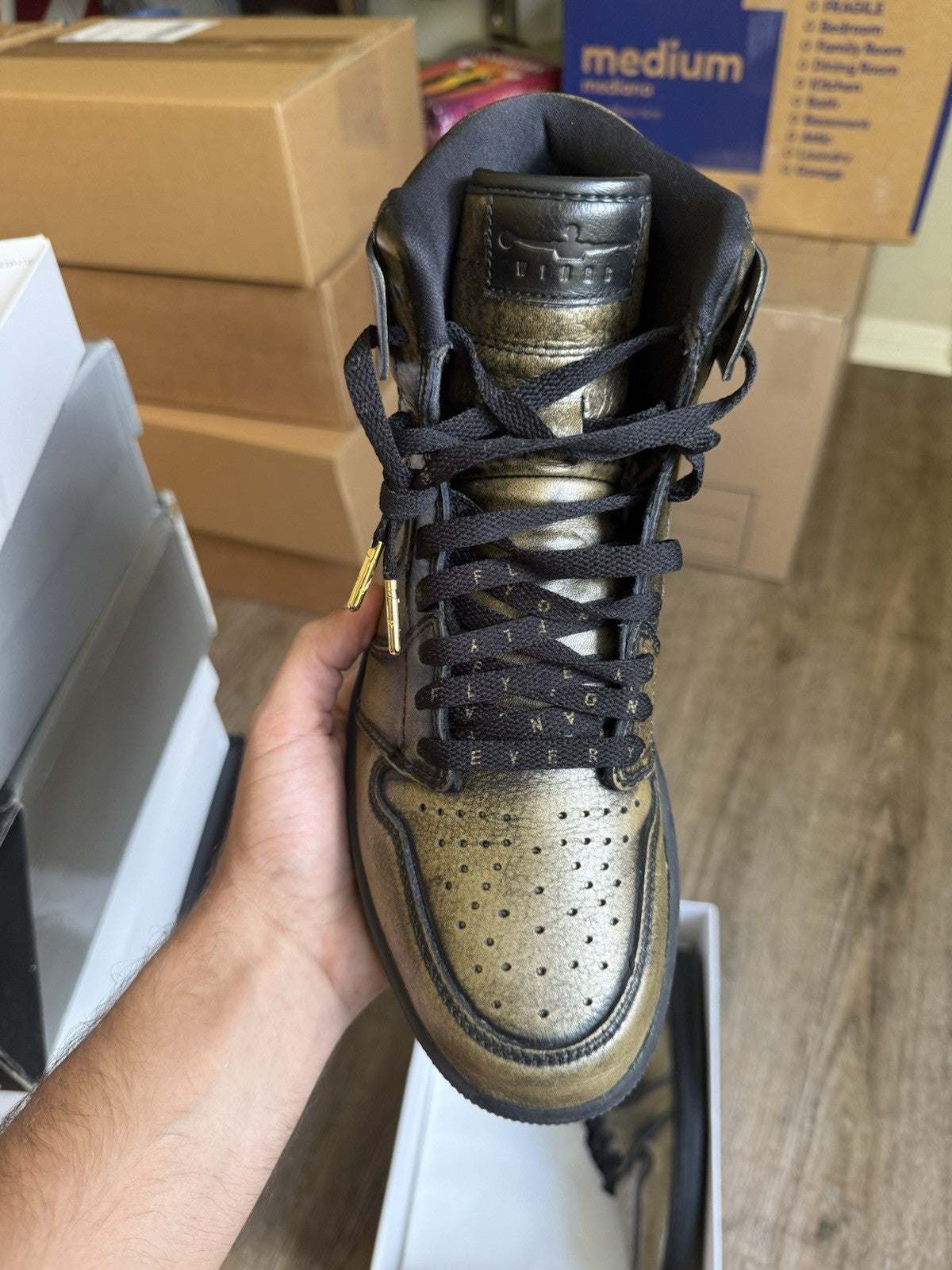 Size 10 - Jordan 1 Retro High OG Wings (2017)