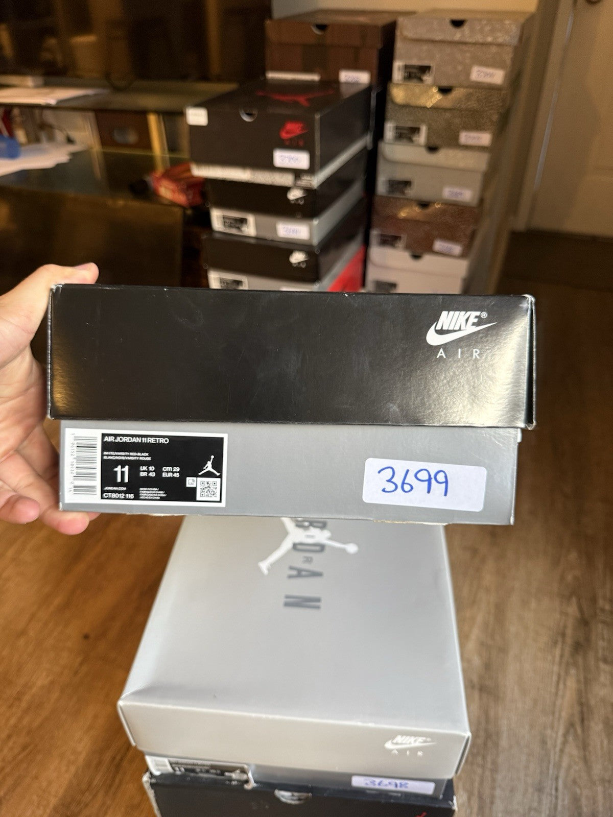 Size 11 - Jordan 11 Retro High Cherry