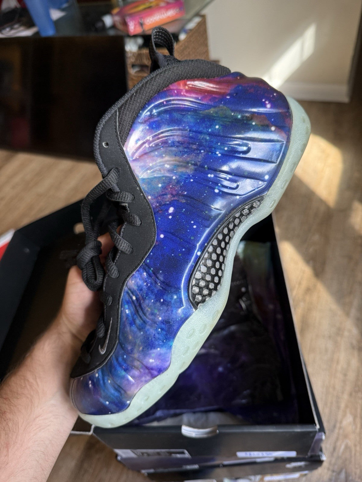 Size 10 - Nike Air Foamposite One Galaxy (2025)