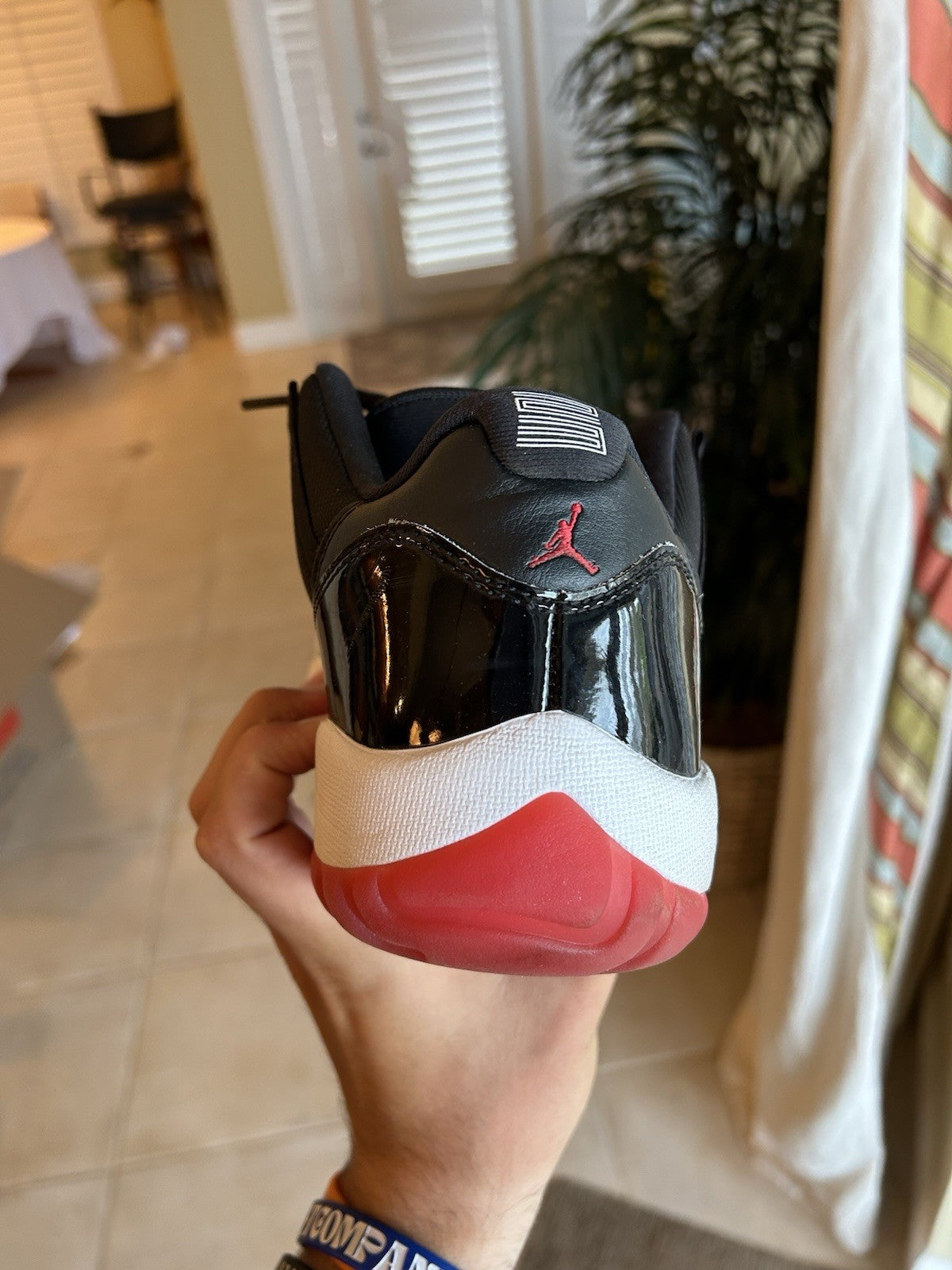 Size 11.5 - Jordan 11 Low Retro Bred (2025)