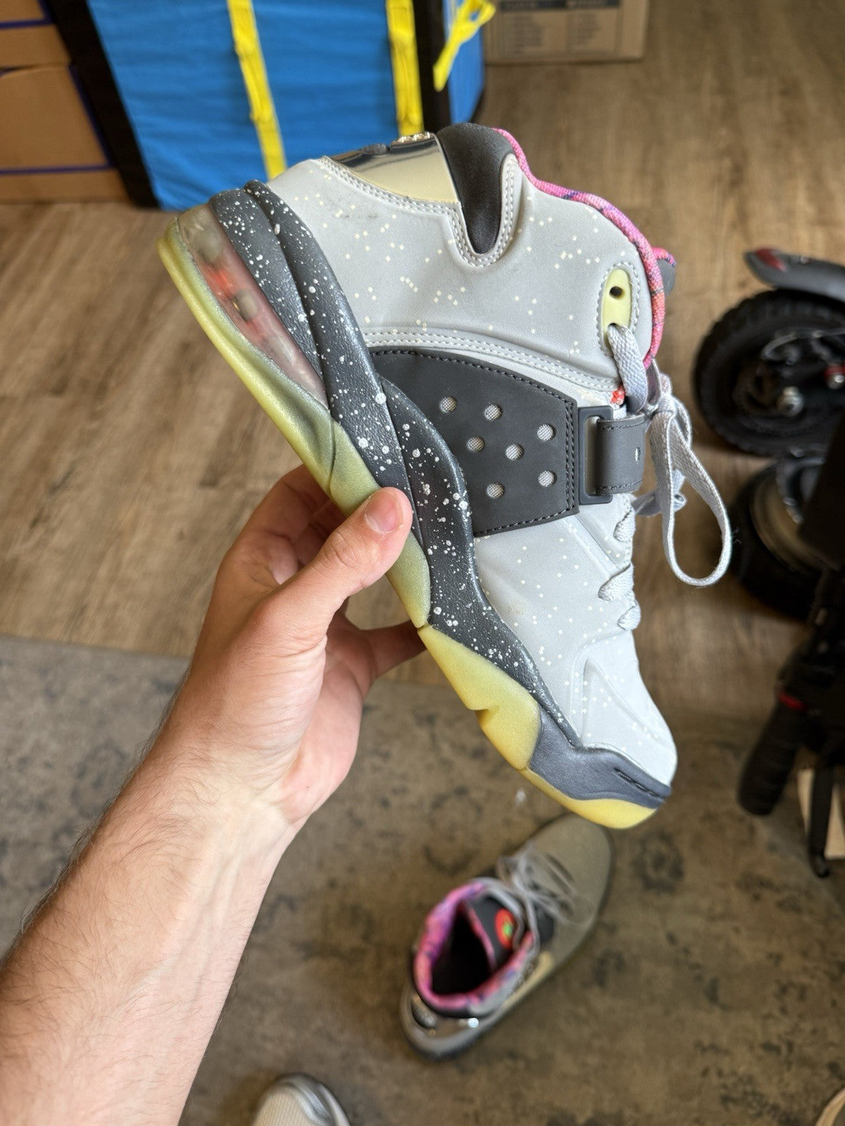 Size 8 - Nike Air Force Max 2013 PRM QS All Star RayGun Area 72 (SEPERATION)