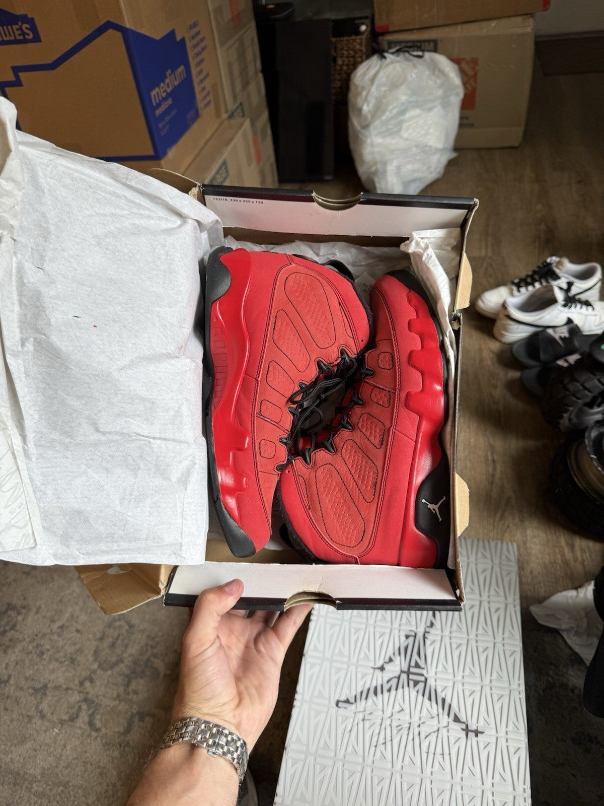 Size 8.5 - Nike Air Jordan 9 Motorboat Jones (2012)