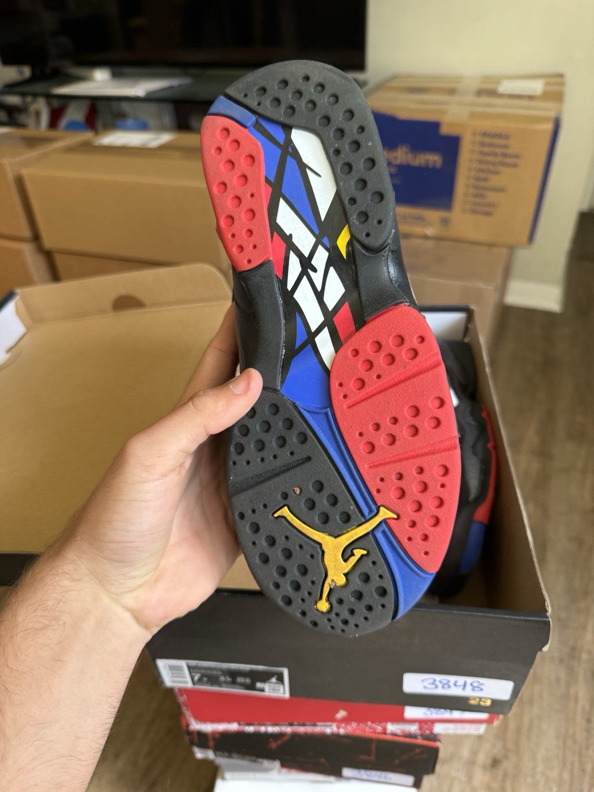 Size 7Y - Jordan 8 Retro Mid Playoffs (2023)