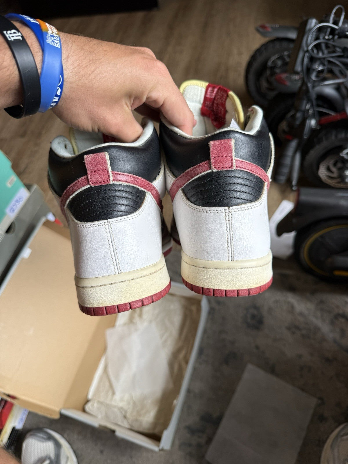 Size 9M / 10.5W - Nike Dunk Pro SB High Jason Voorhees