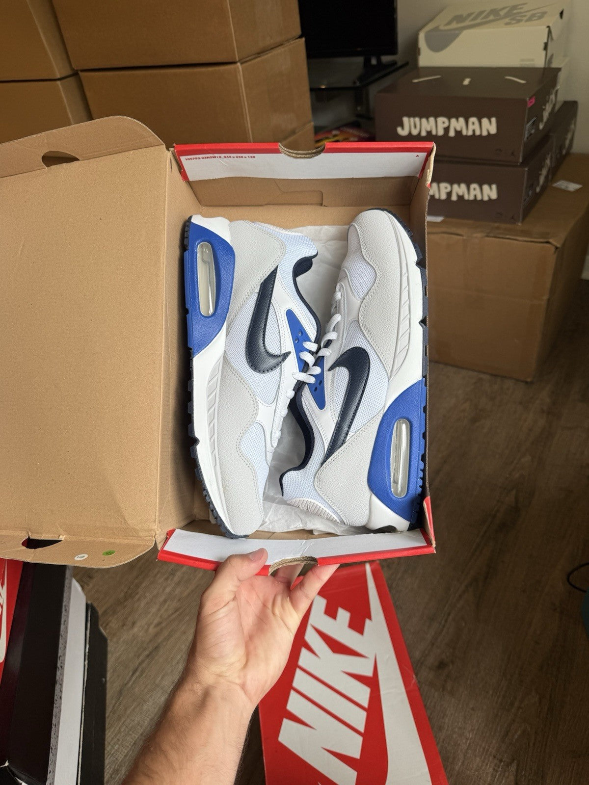 Size 12 - Nike Air Max Correlate Blue/Grey