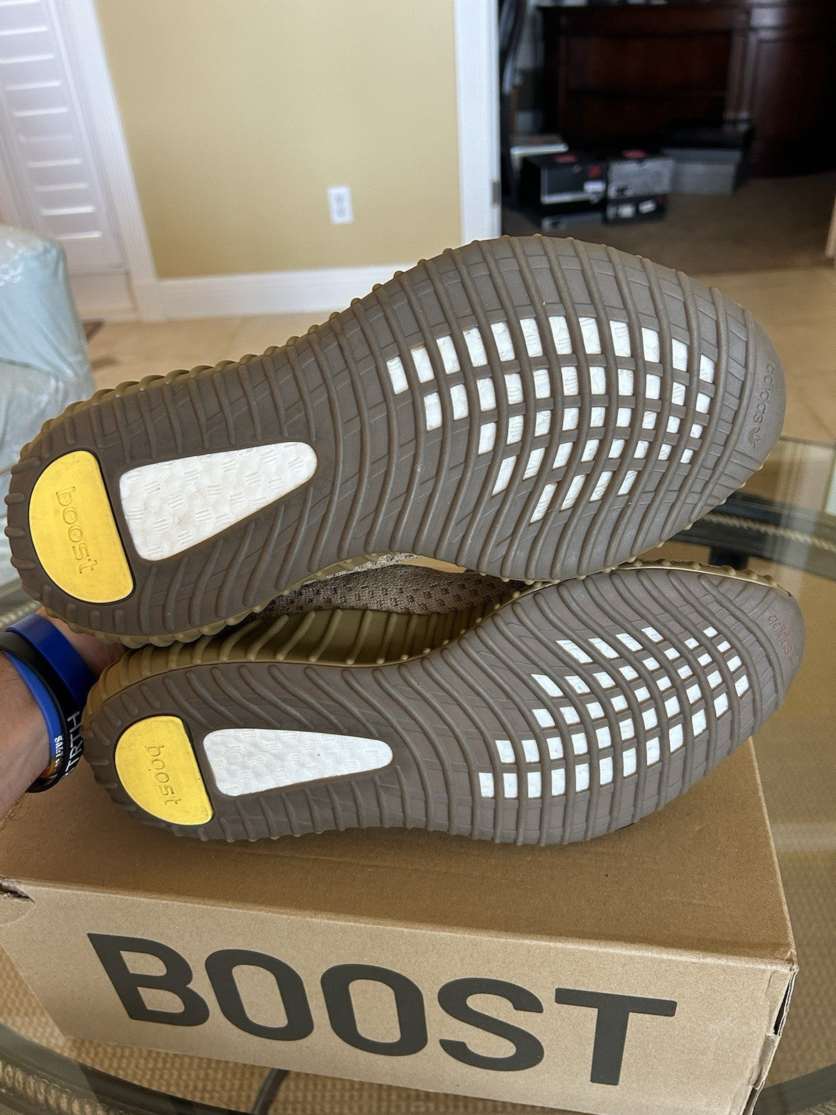 Size 9.5 - Adidas Yeezy Boost 350 V2 Earth