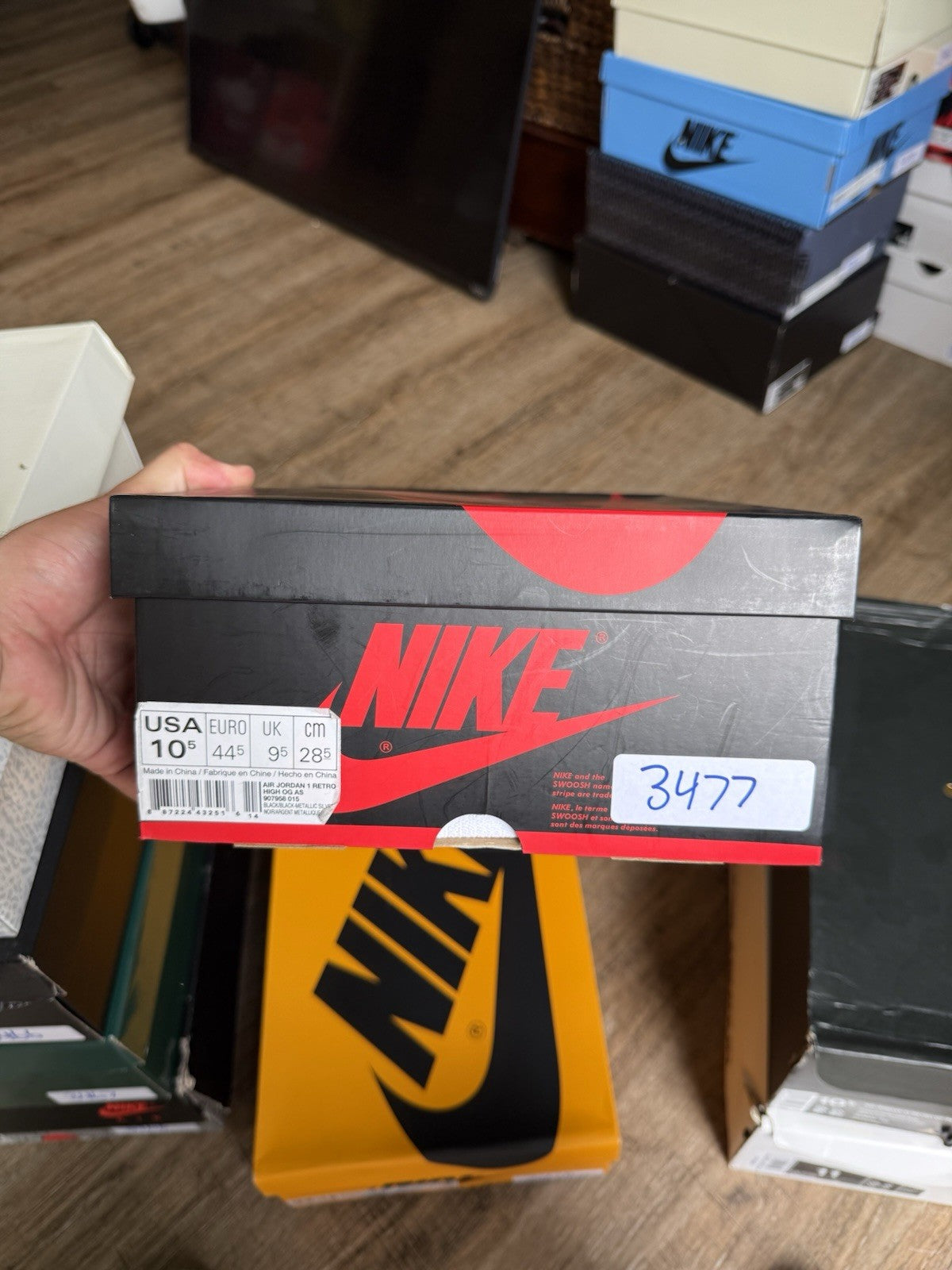 Size 10.5 - Air Jordan 1 Retro OG High All Star - Chameleon