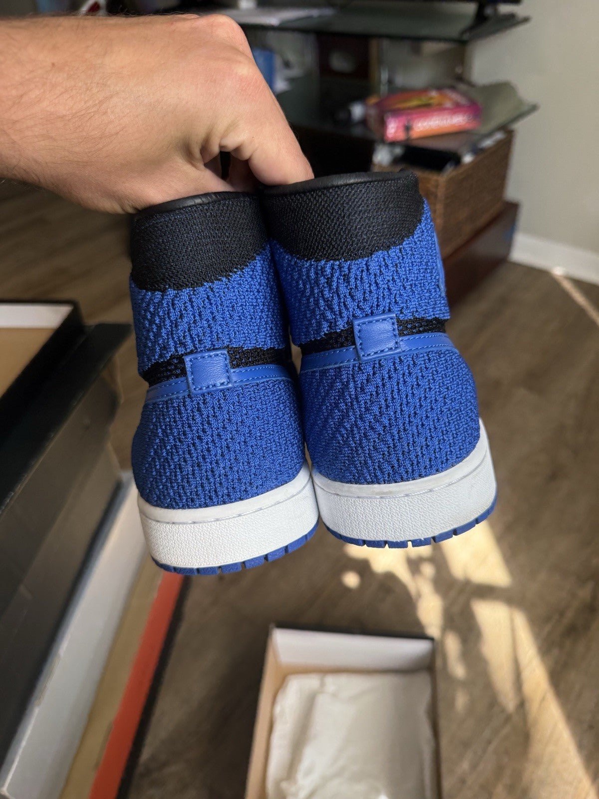 Size 10.5 - Jordan 1 Retro OG Flyknit High Royal
