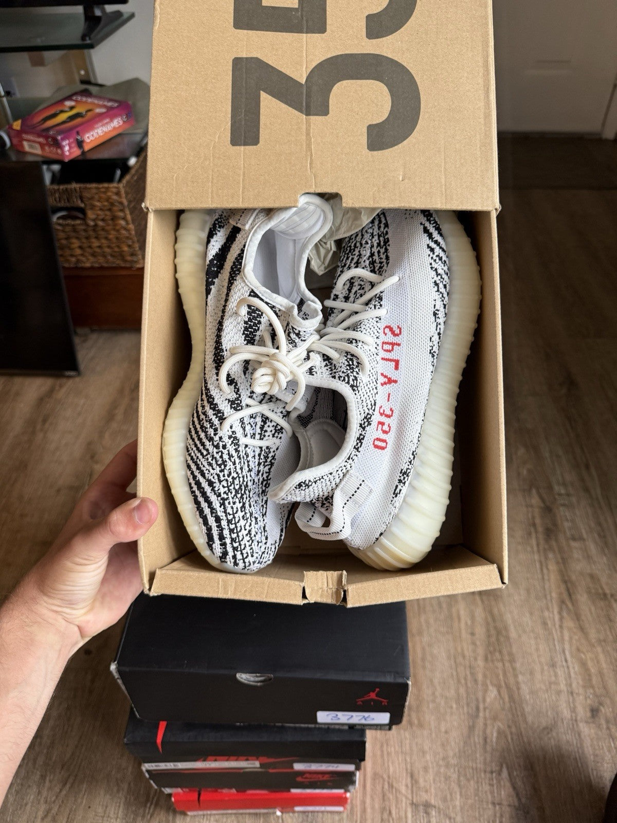 Size 11 - Yeezy Boost 350 V2 Zebra