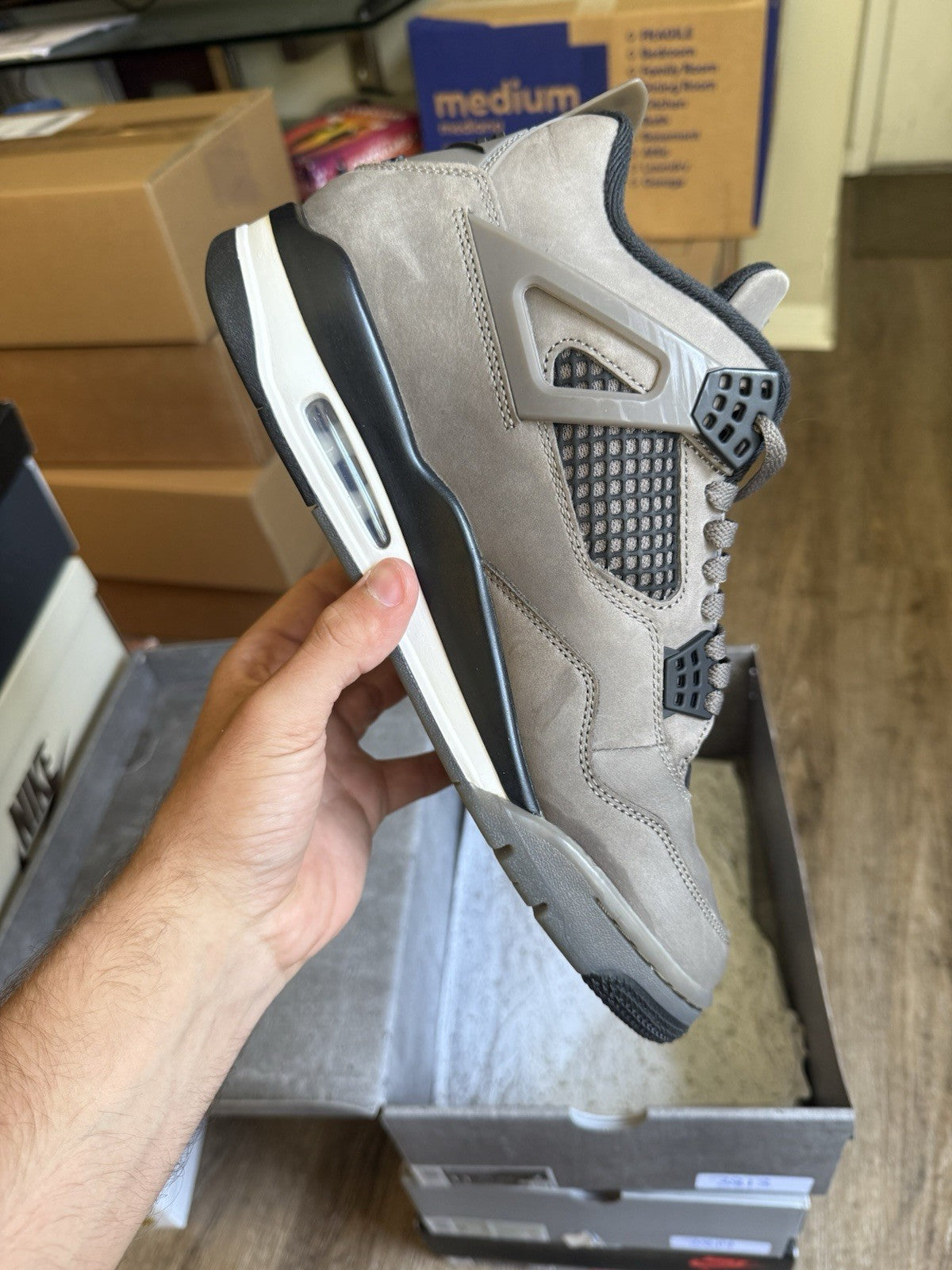 Size 11 - Jordan 4 Retro Cave Stone