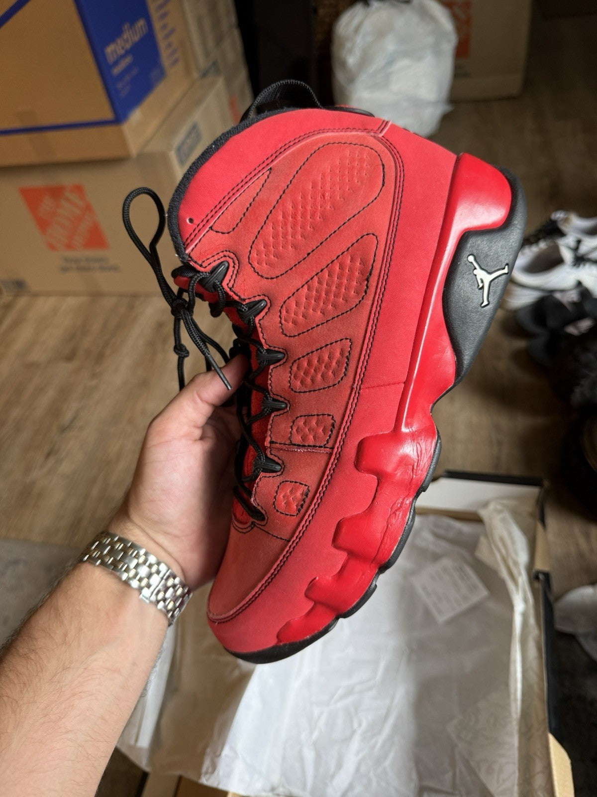Size 8.5 - Nike Air Jordan 9 Motorboat Jones (2012)