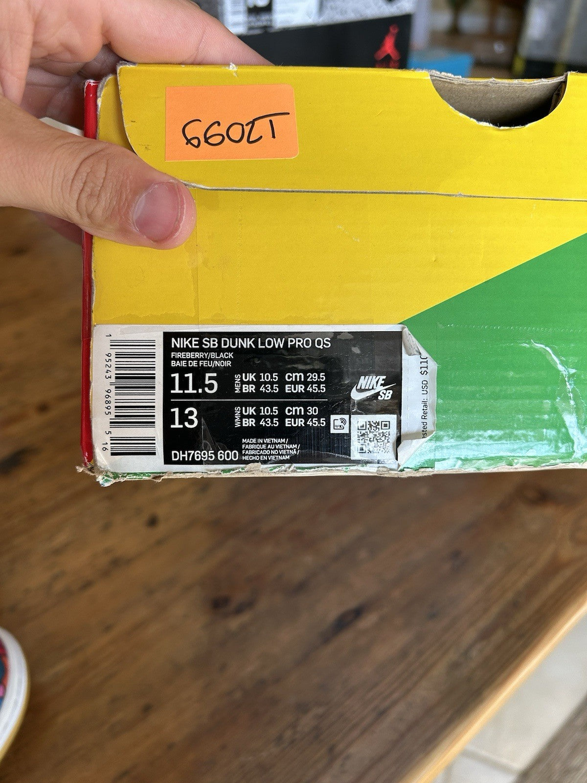Size 11.5 - Nike Dunk Low Pro SB x Parra Abstract Art 2021