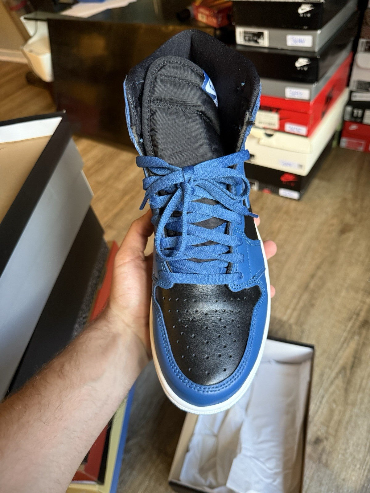 Size 11 - Jordan 1 Retro High Dark Marina Blue