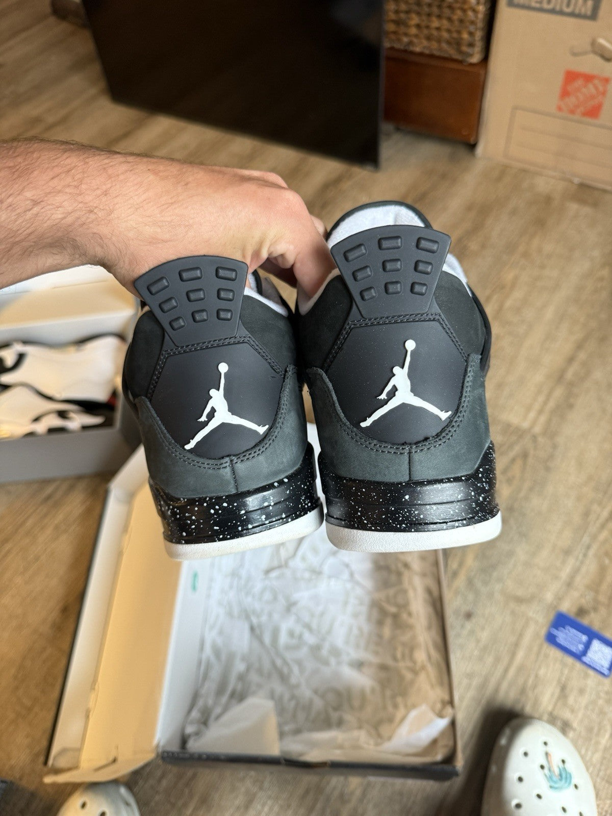 Size 11.5 - Jordan 4 Retro Fear (2024)