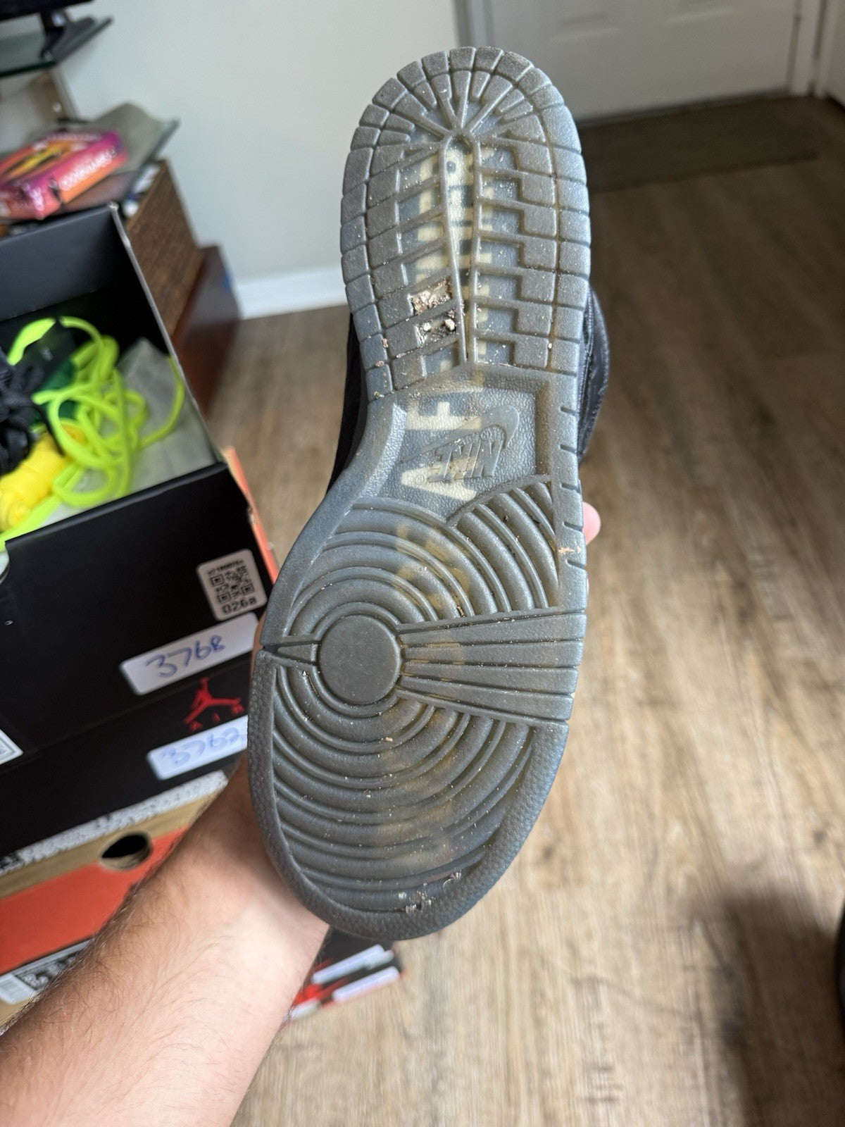 Size 10 - Nike Dunk Low Oregon Ducks of A Feather Black