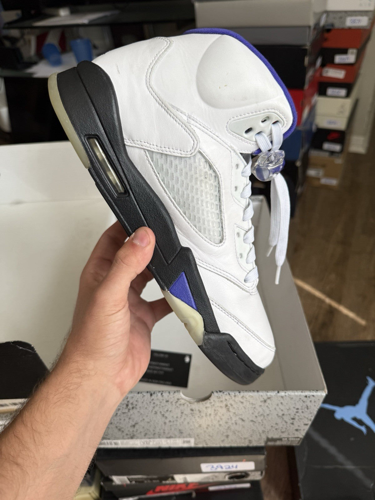 Size 10 - Jordan 5 Retro Dark Concord (2022)
