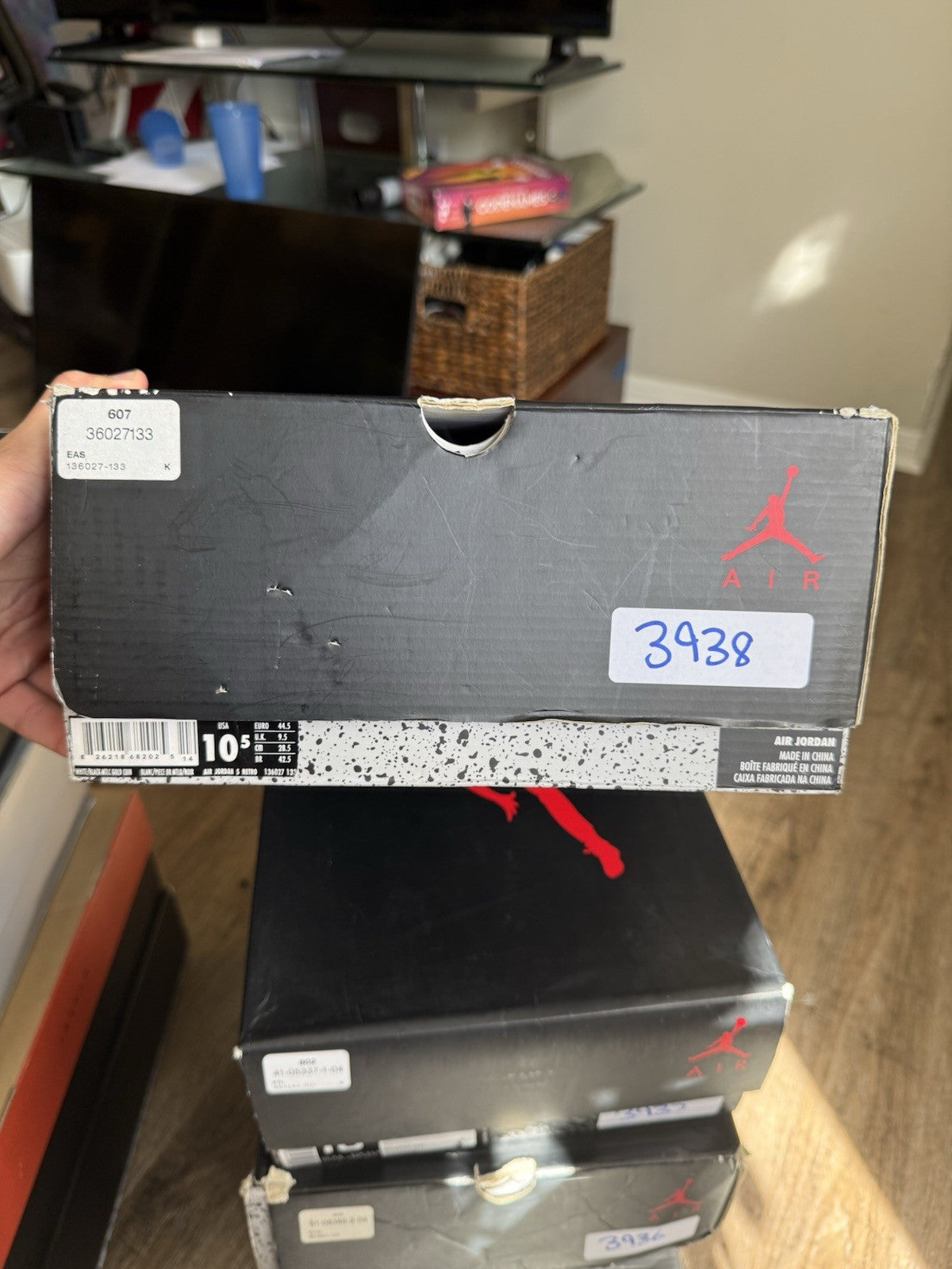 Size 10.5 - Air Jordan 5 Retro Red Suede
