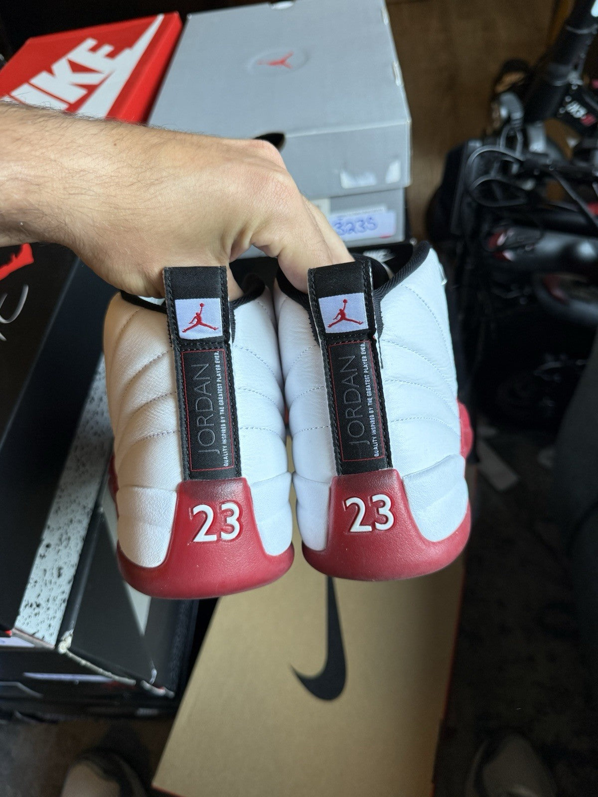 Size 8 - Jordan 12 Cherry (2023)
