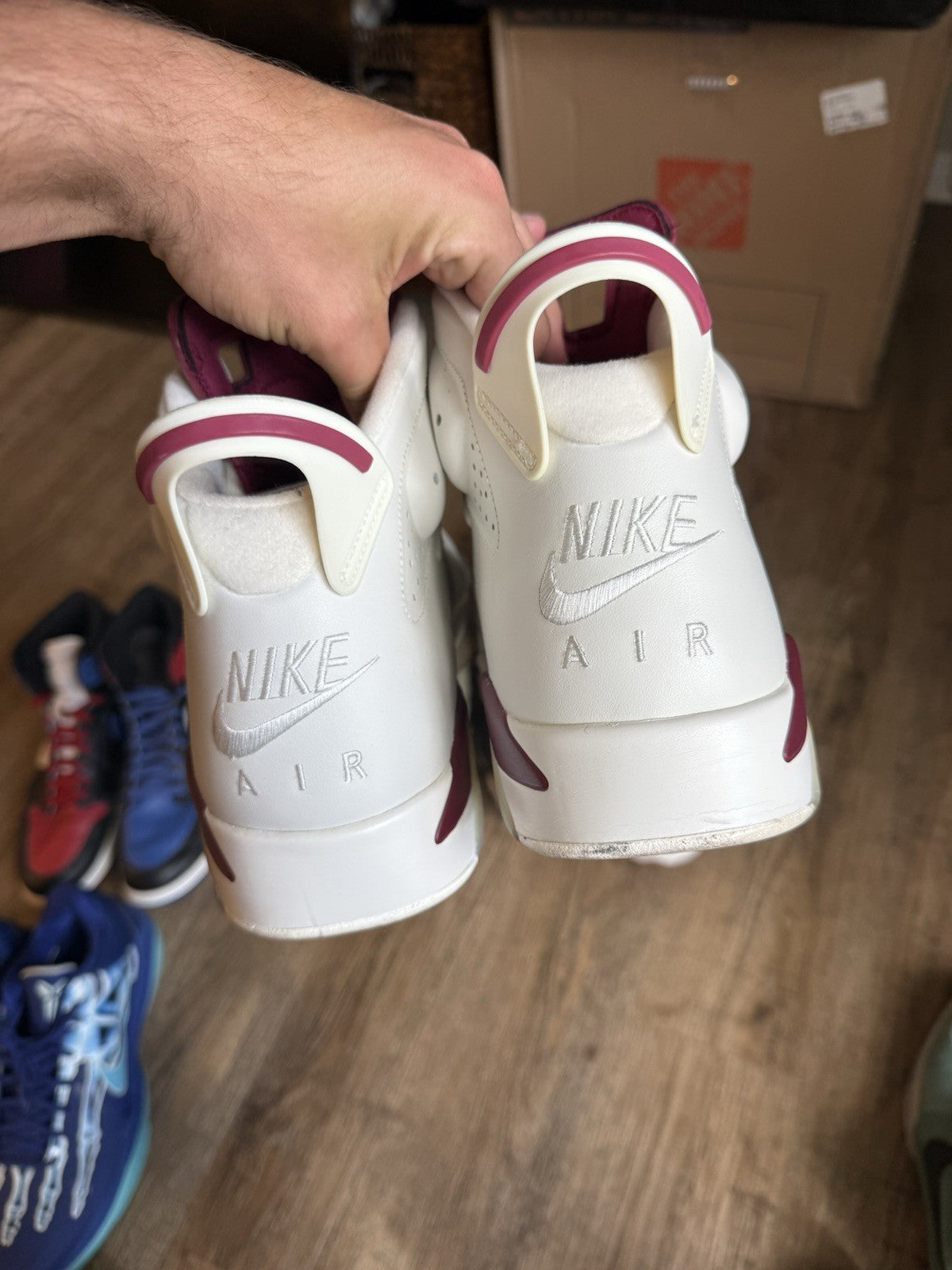 Size 14 - Jordan 6 Retro Maroon (2015)