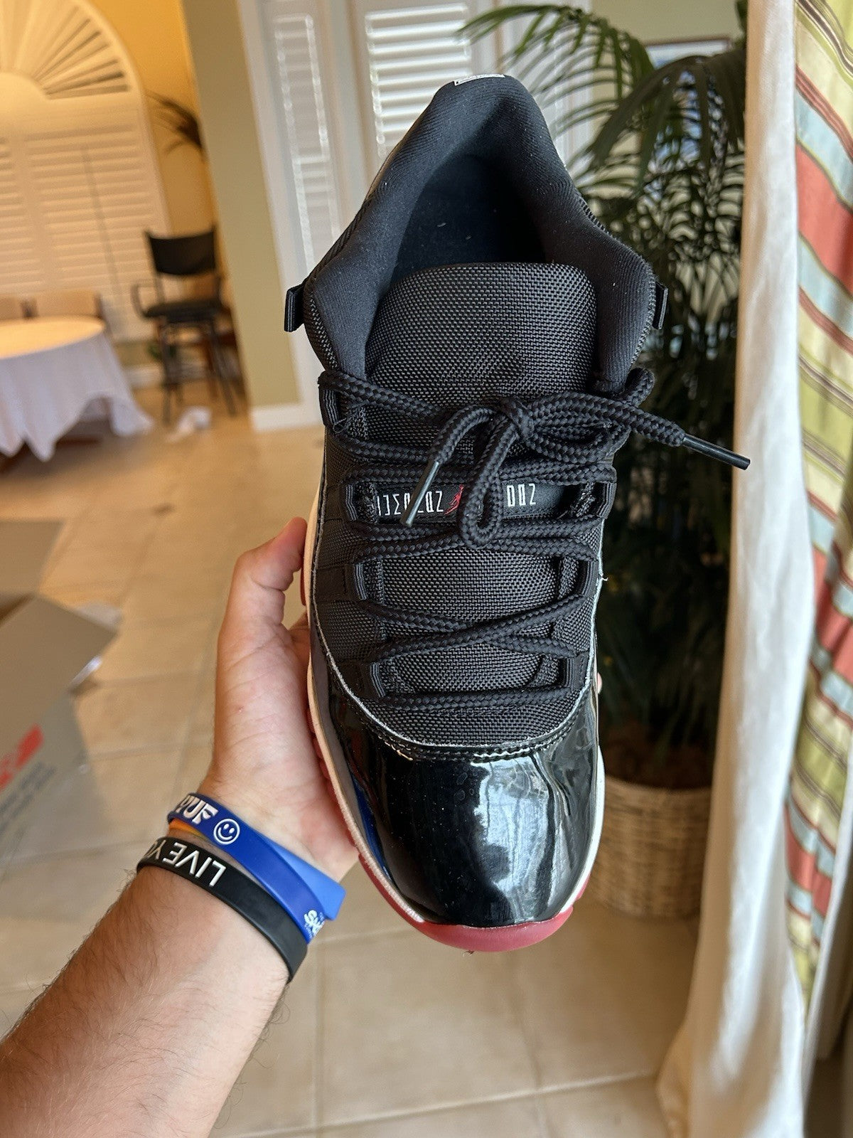 Size 11.5 - Jordan 11 Low Retro Bred (2025)