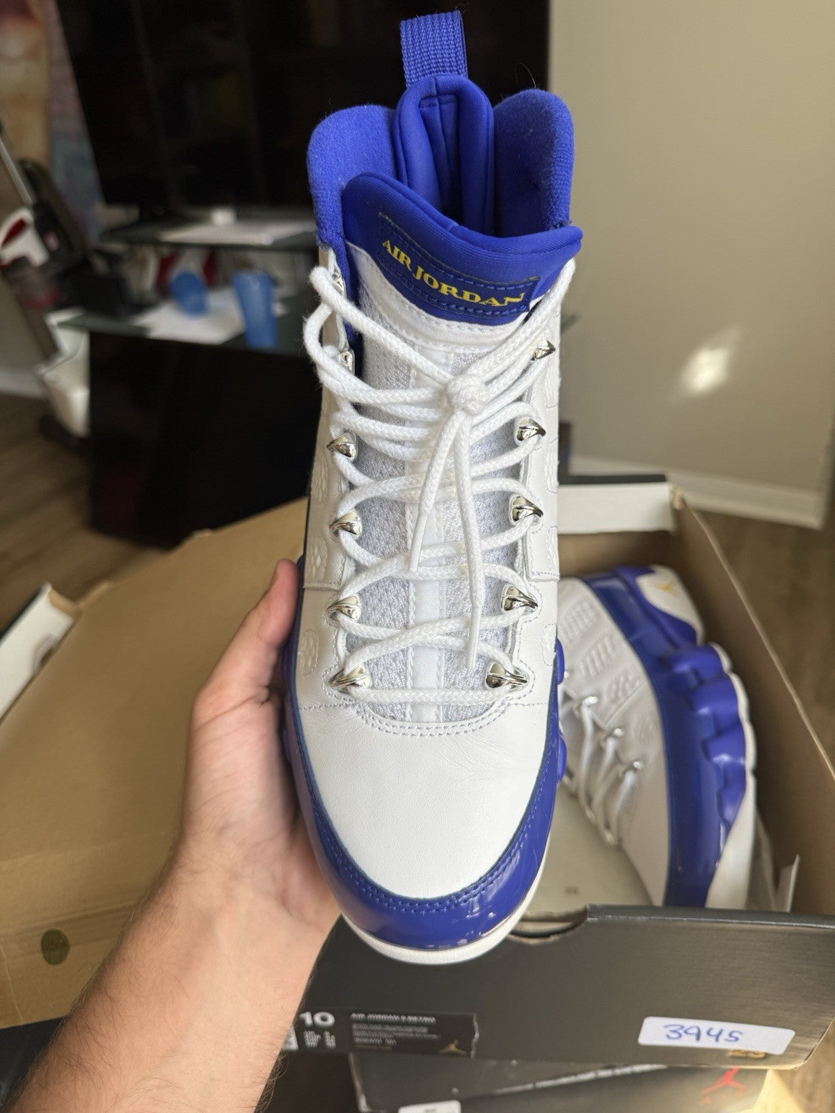 Size 10 - Jordan 9 Retro Kobe PE