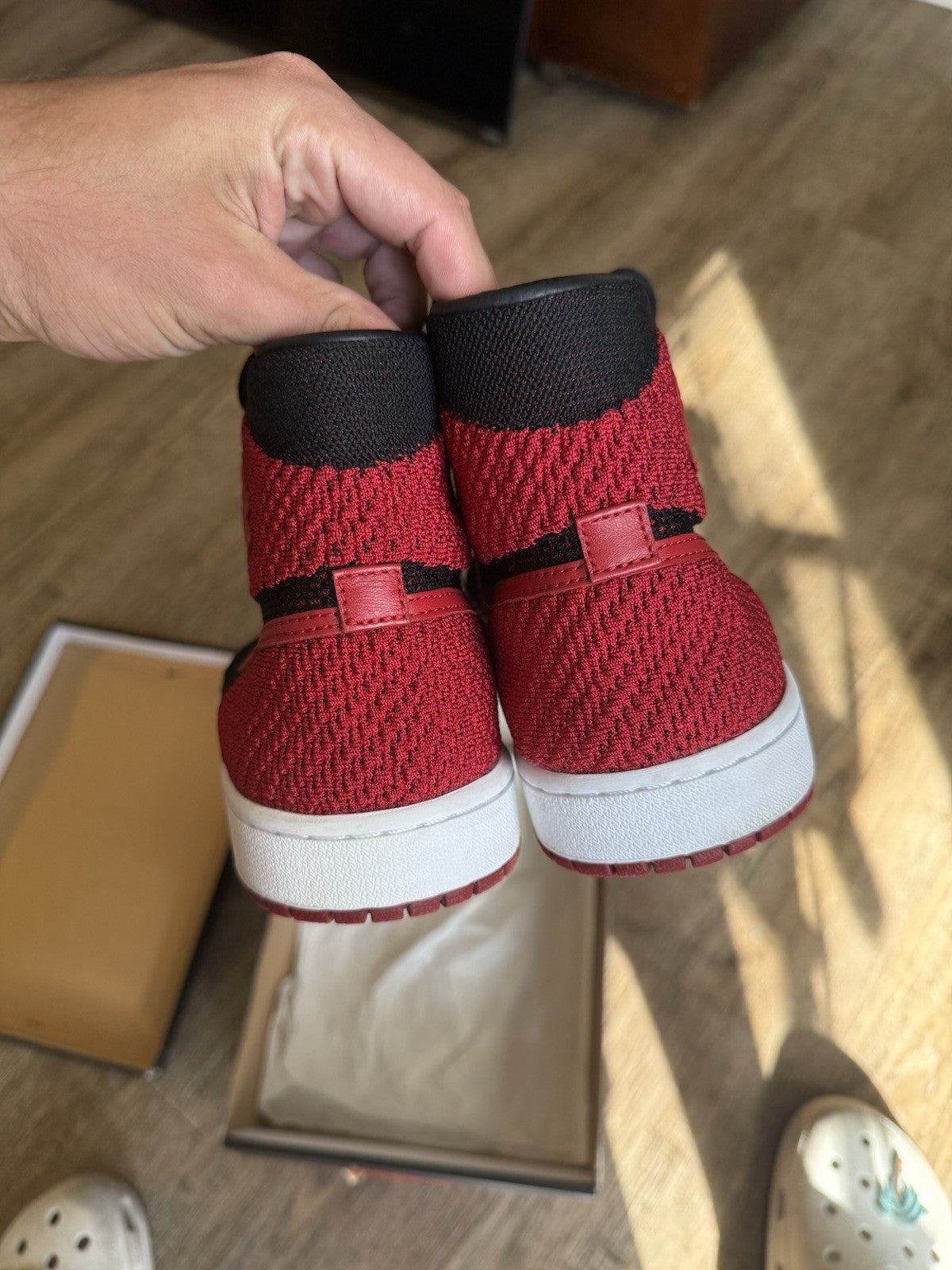 Size 10 - Jordan 1 Retro High OG Flyknit Bred