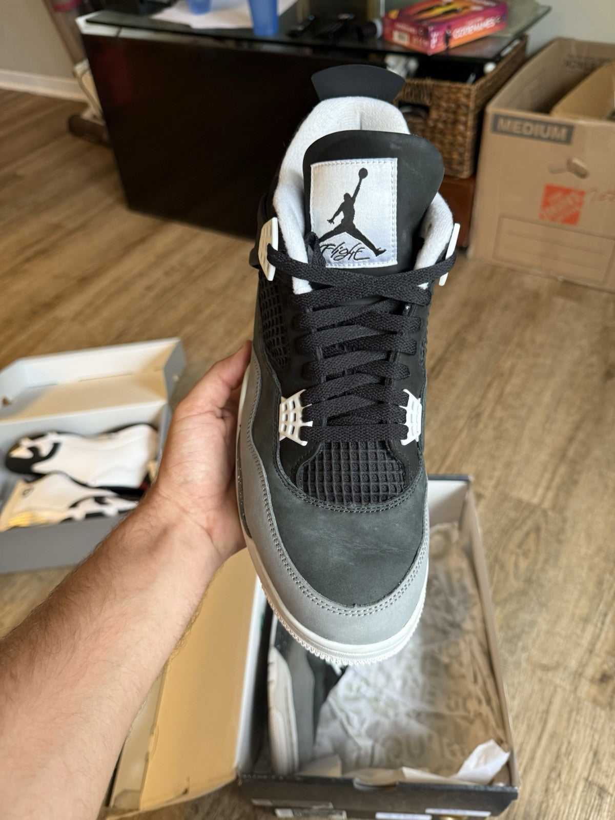 Size 11.5 - Jordan 4 Retro Fear (2024)