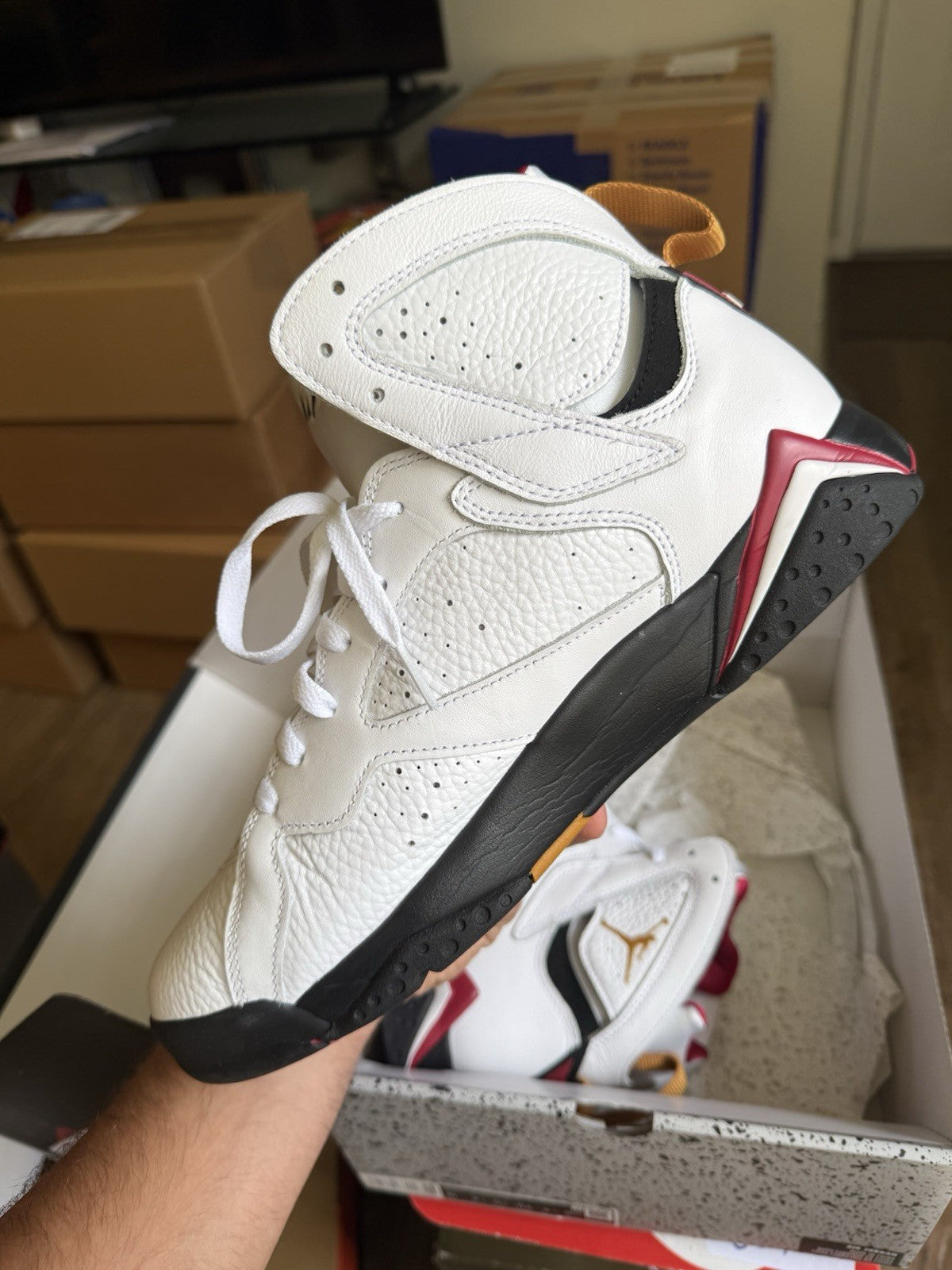 Size 10 - Jordan 7 Retro Cardinal (2022)