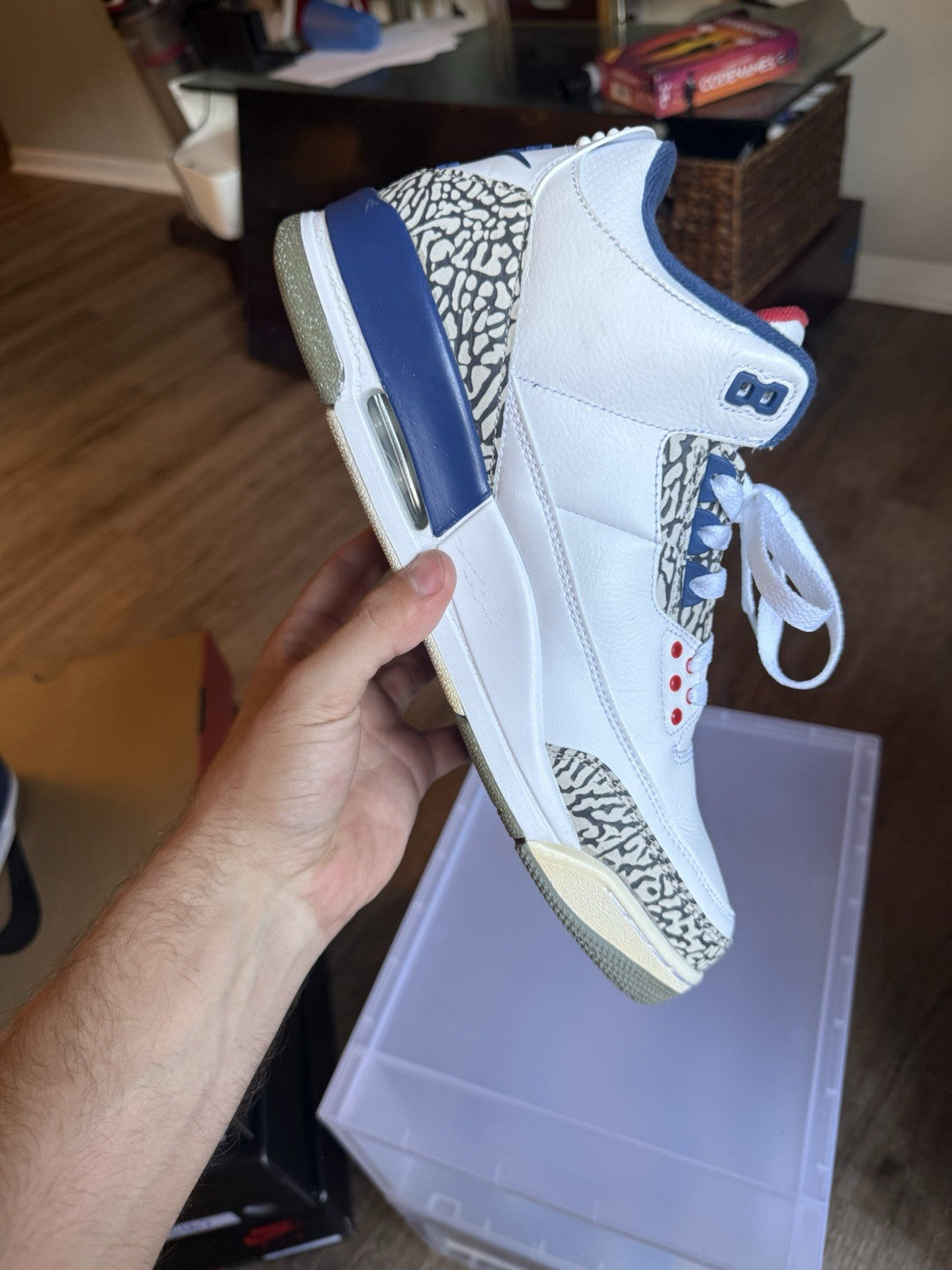 Size 11 - Jordan 3 Retro OG Mid True Blue
