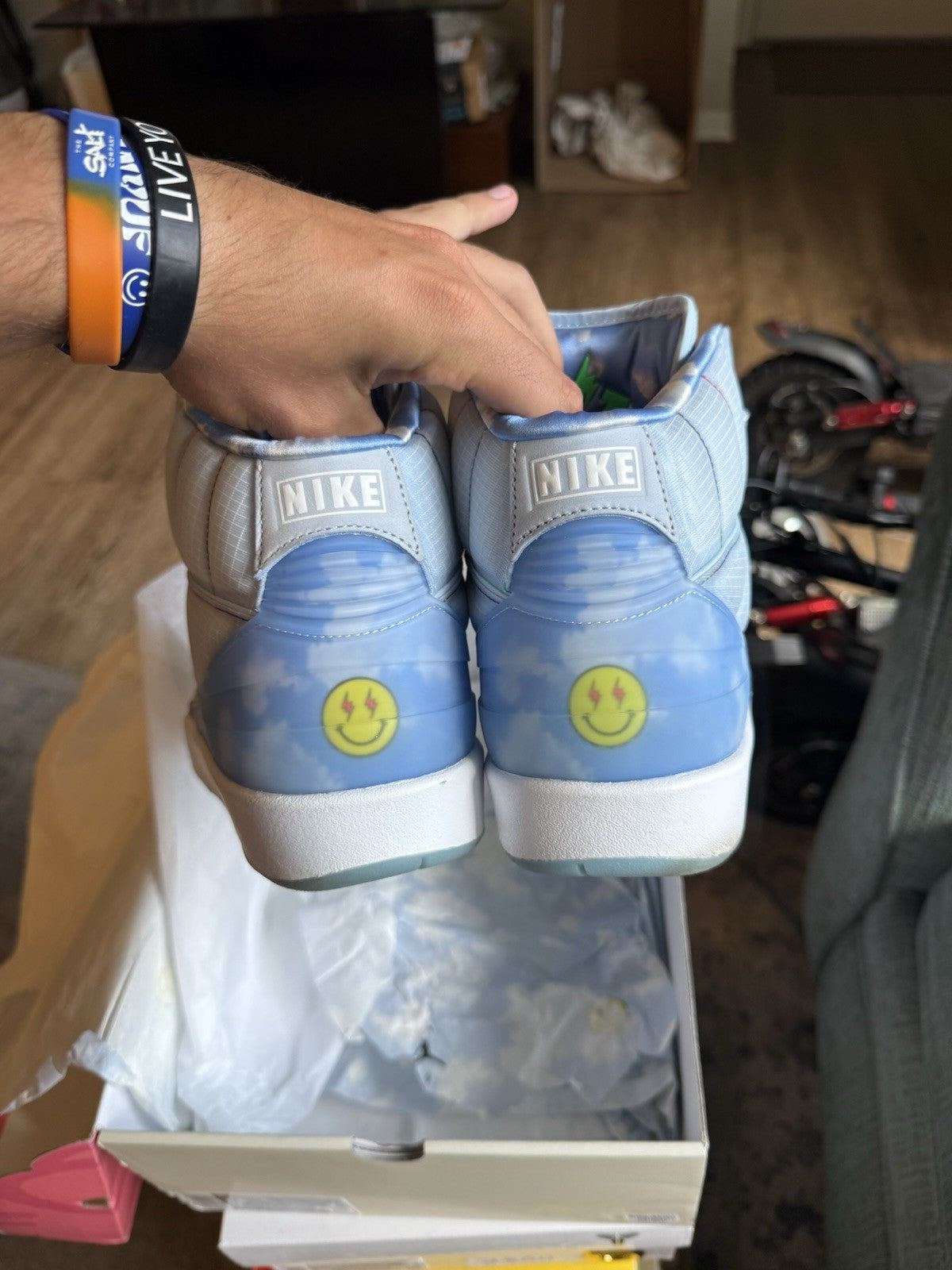 Size 11.5 - Jordan 2 Retro x J. Balvin Blue 2022 Super Clean!!