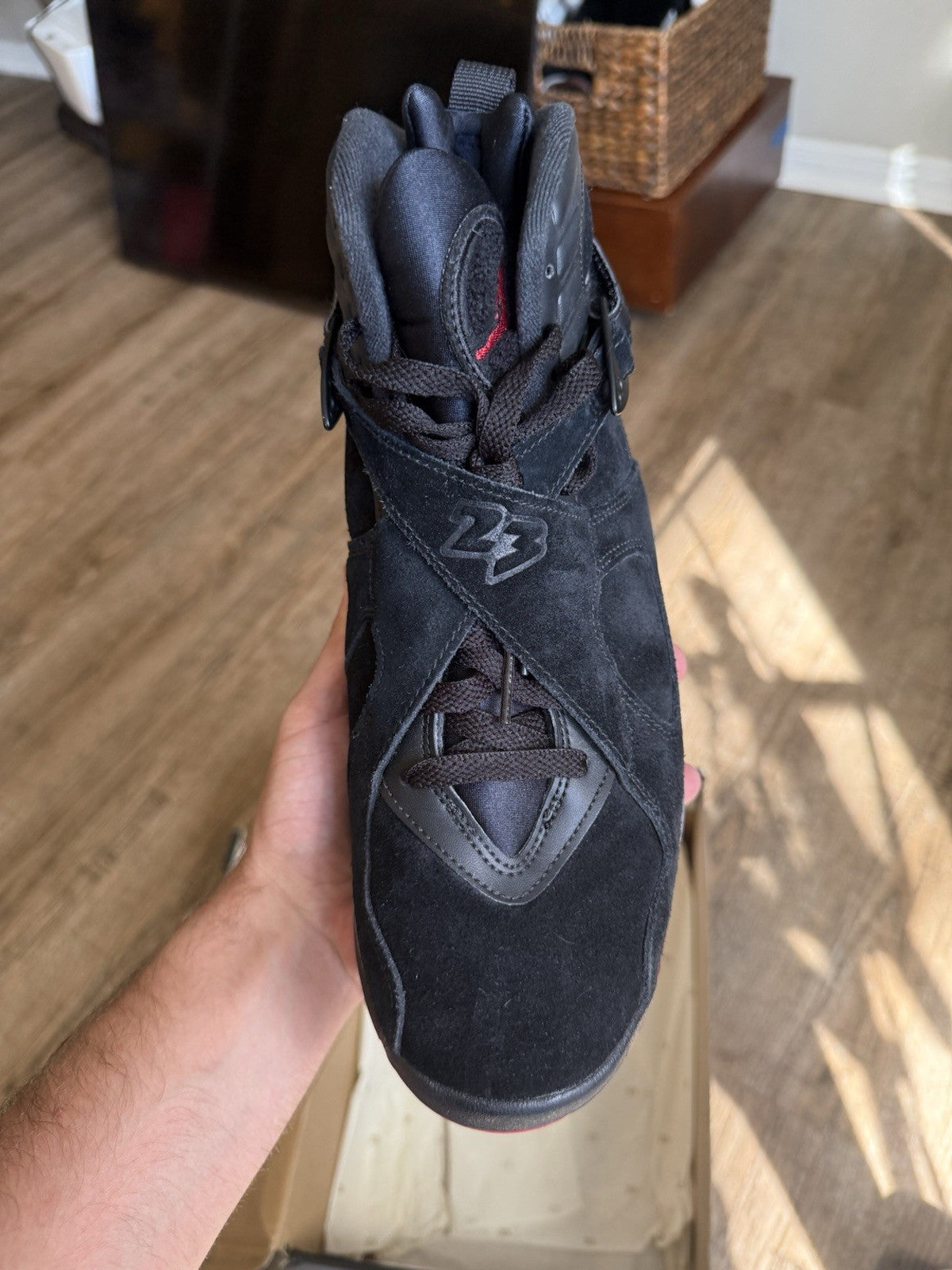 Size 10 - Jordan 8 Retro Black Cement (2017)