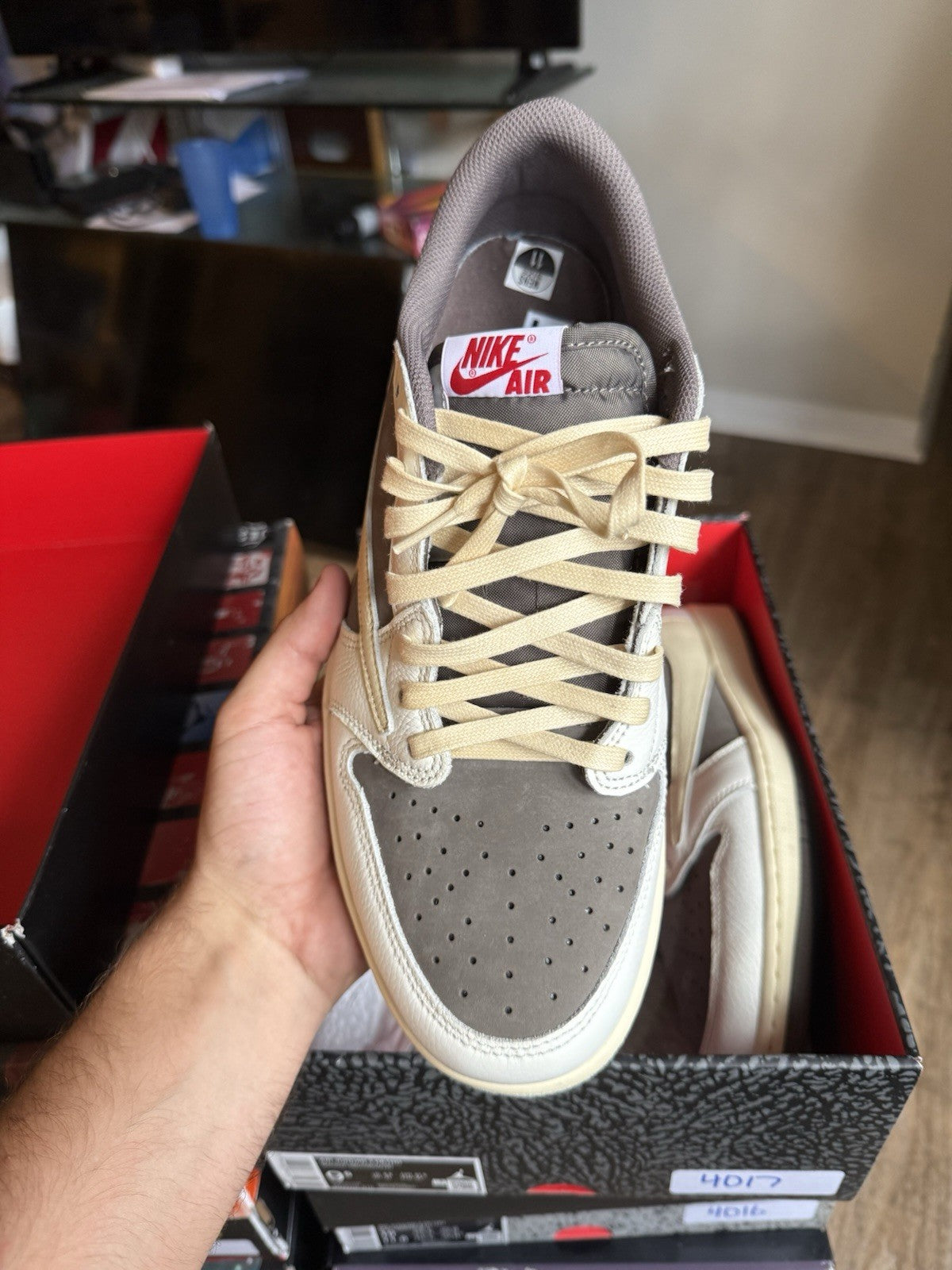 Size 11 - Jordan 1 Low OG Travis Scott Reverse Mocha