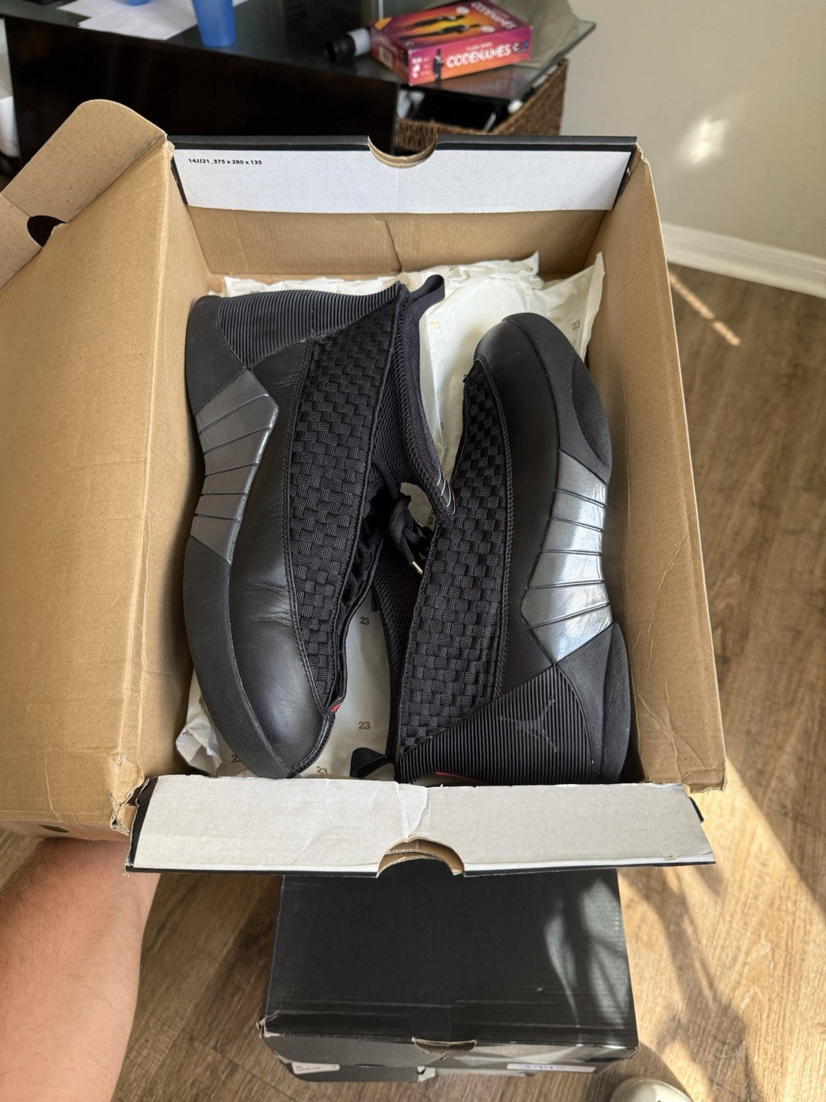 Size 10.5 - Jordan 15 Retro Stealth (2017)