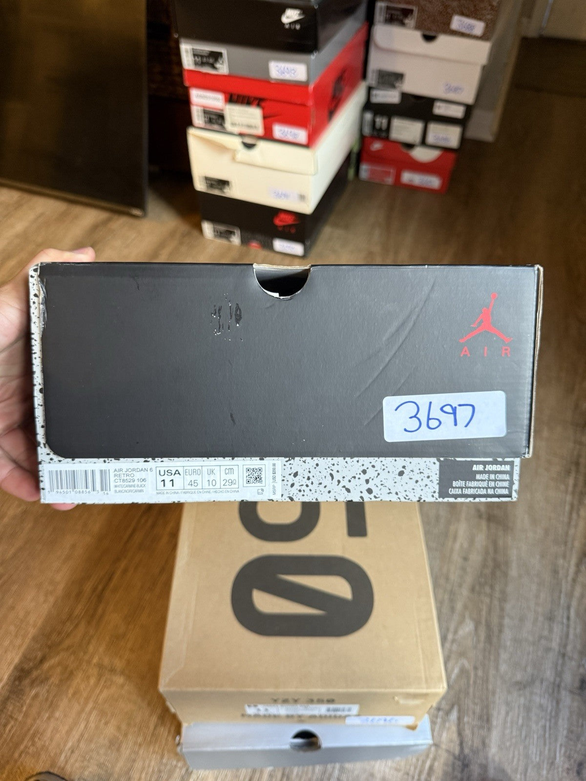 Size 11 - Jordan 6 Retro Carmine (2021)