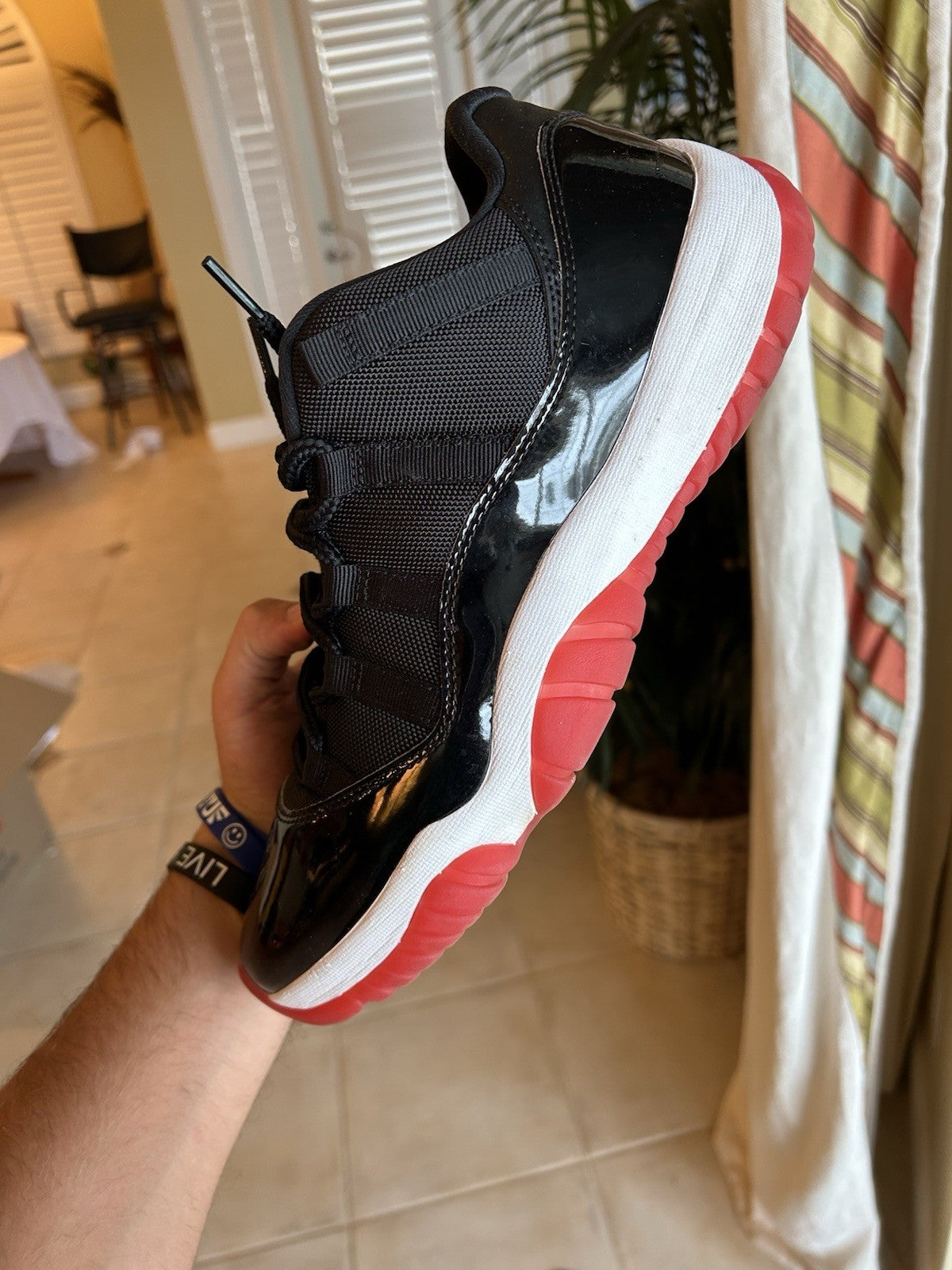 Size 11.5 - Jordan 11 Low Retro Bred (2025)