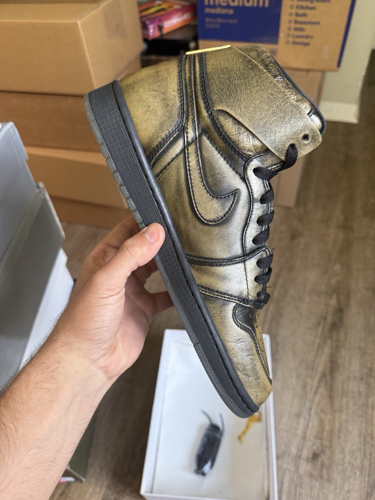 Size 10 - Jordan 1 Retro High OG Wings (2017)