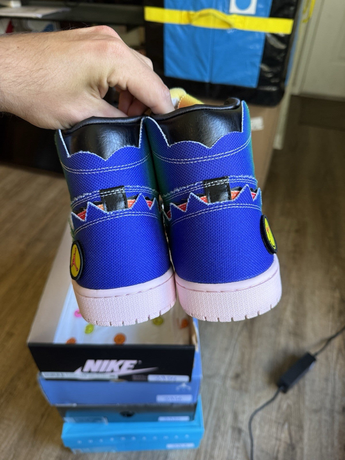Size 14 - Jordan 1 Retro High J Balvin (worn once)
