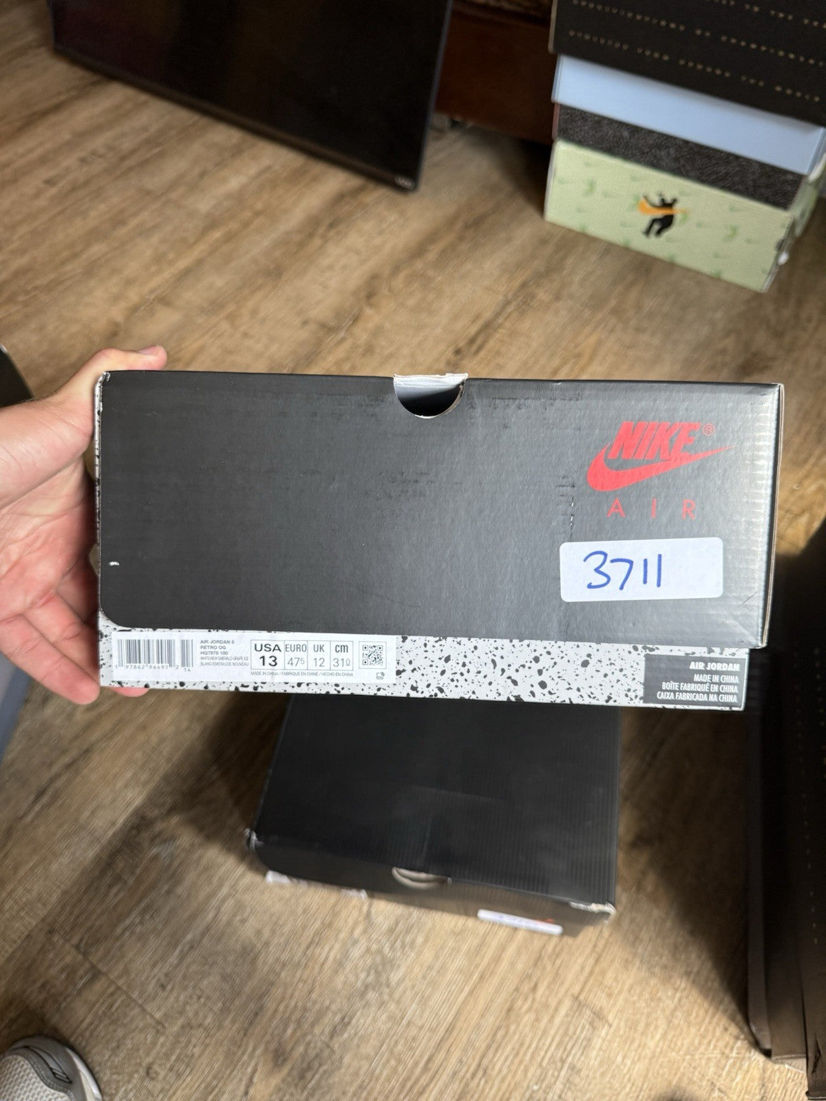 Size 13 - Jordan 5 Retro Grape (2025)