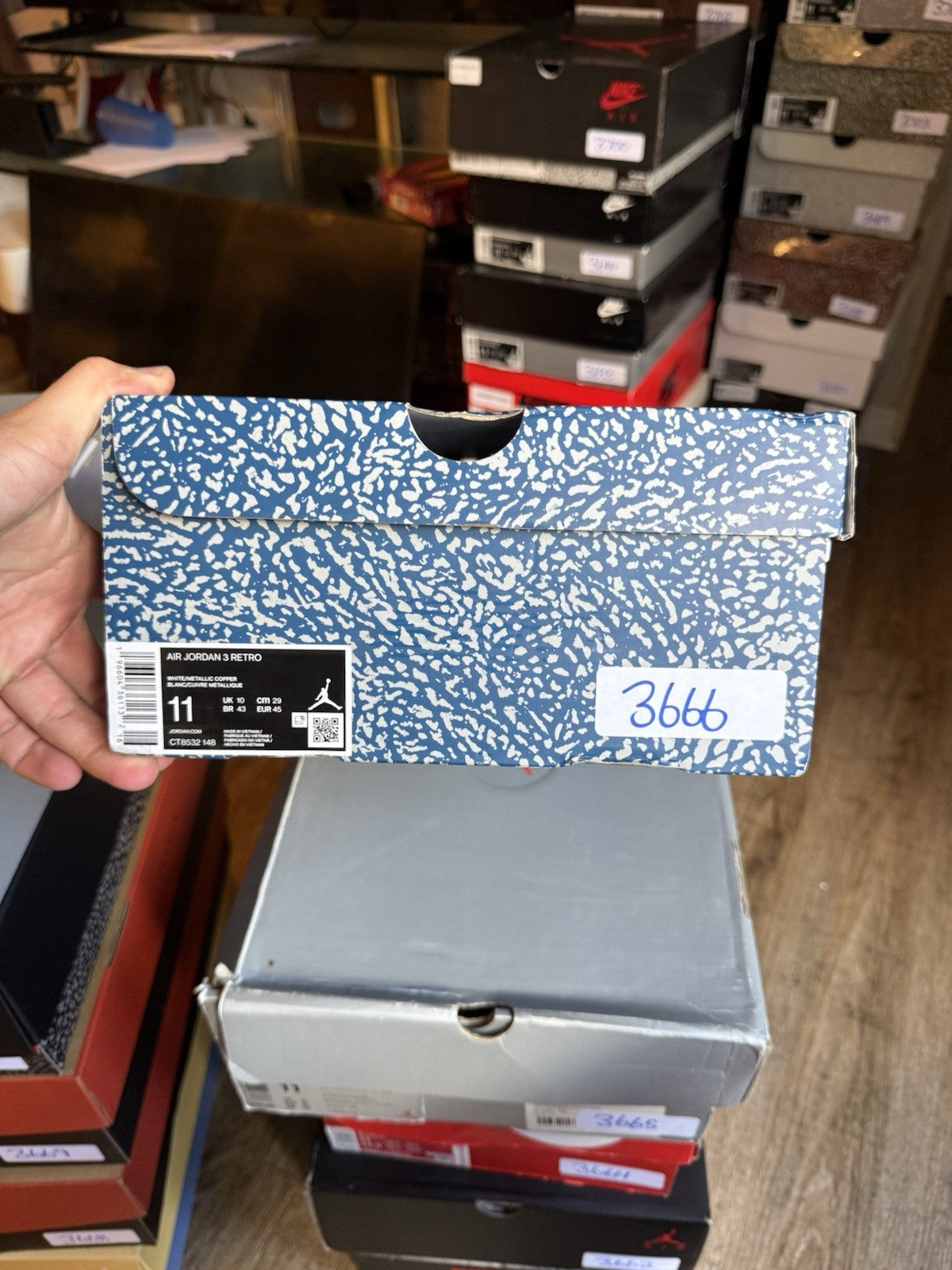 Size 11 - Jordan 3 Retro Wizards