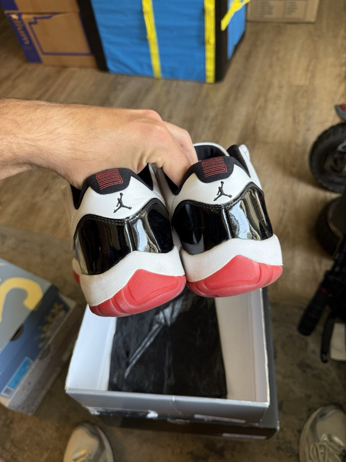 Size 10.5 - Jordan 11 Retro Low Concord-Bred