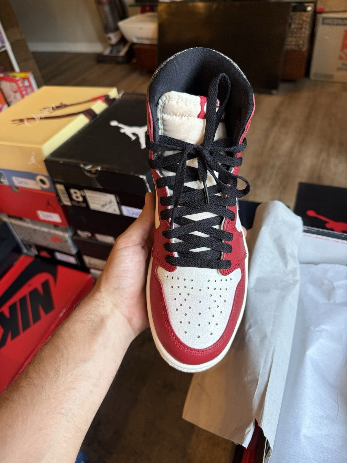 Size 8 - Nike Air Jordan 1 High OG Lost And Found 2022