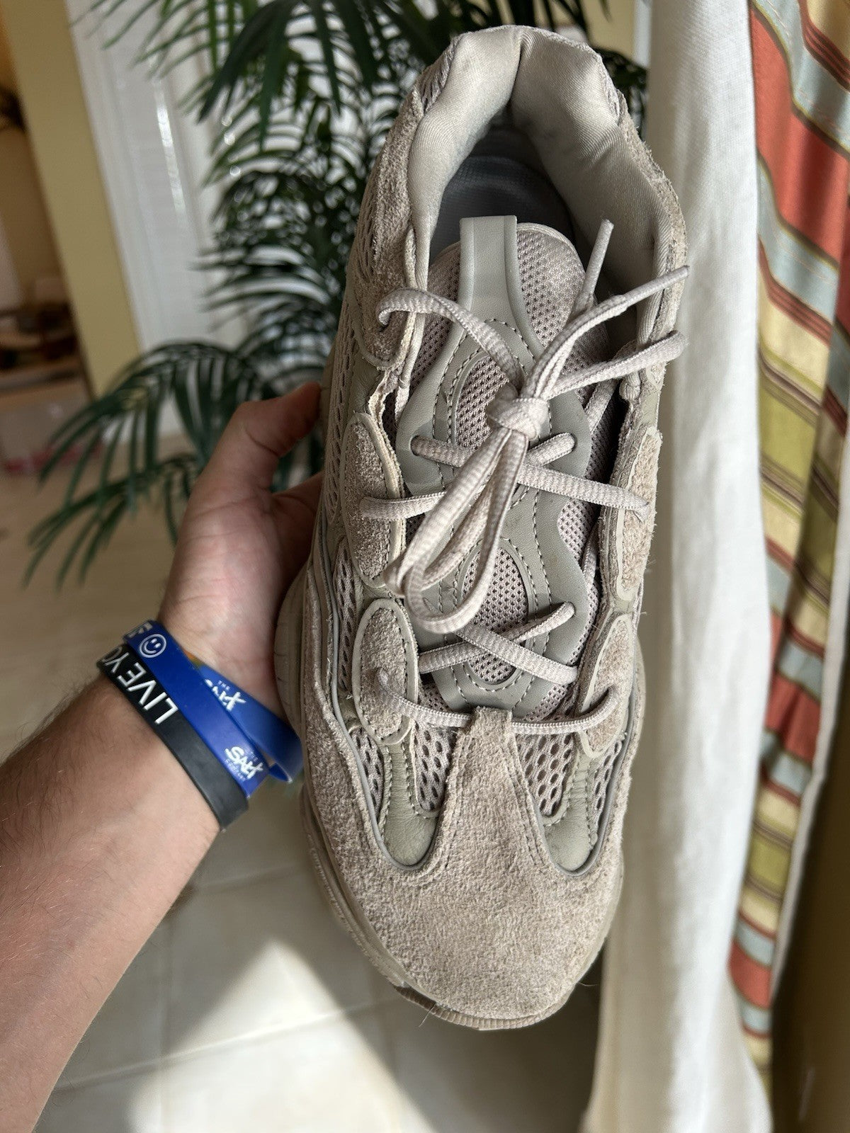 Size 11.5 - Yeezy 500 Taupe Light