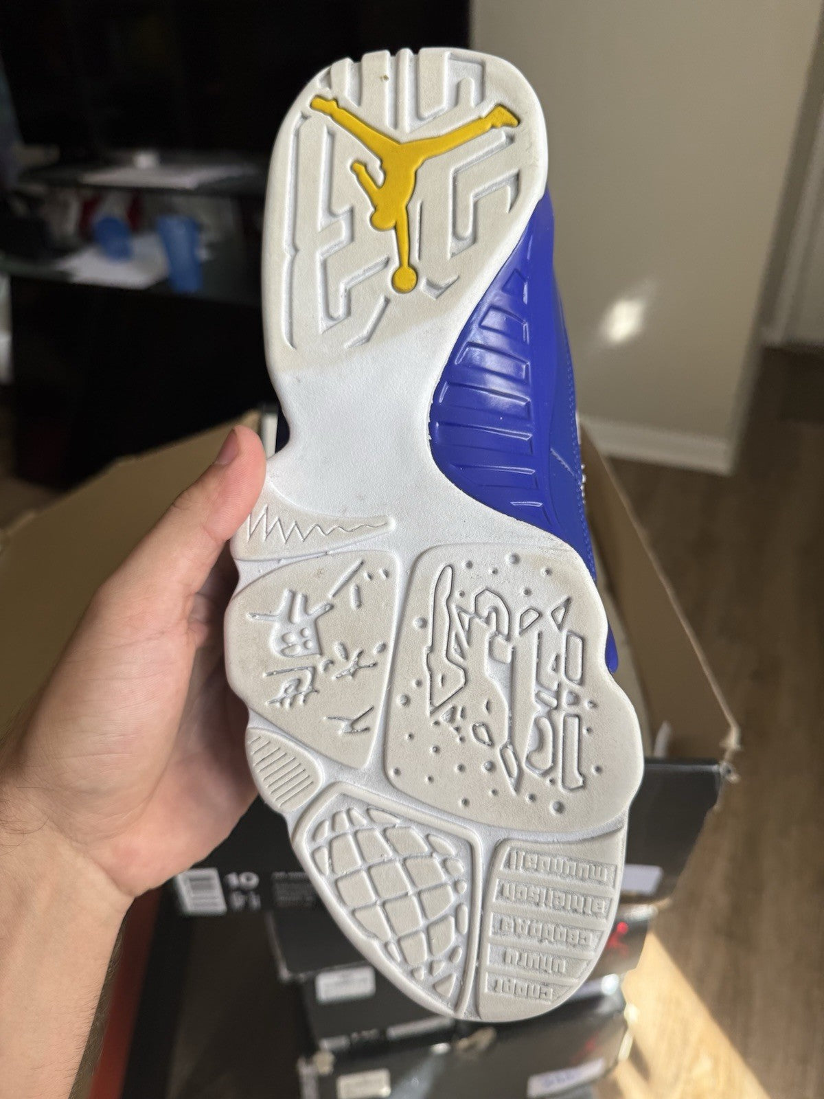Size 10 - Jordan 9 Retro Kobe PE