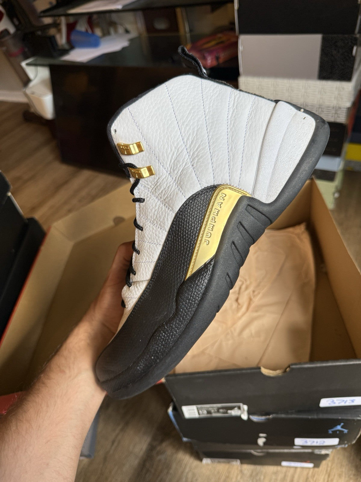 Size 13 - Jordan 12 Retro Royalty Taxi
