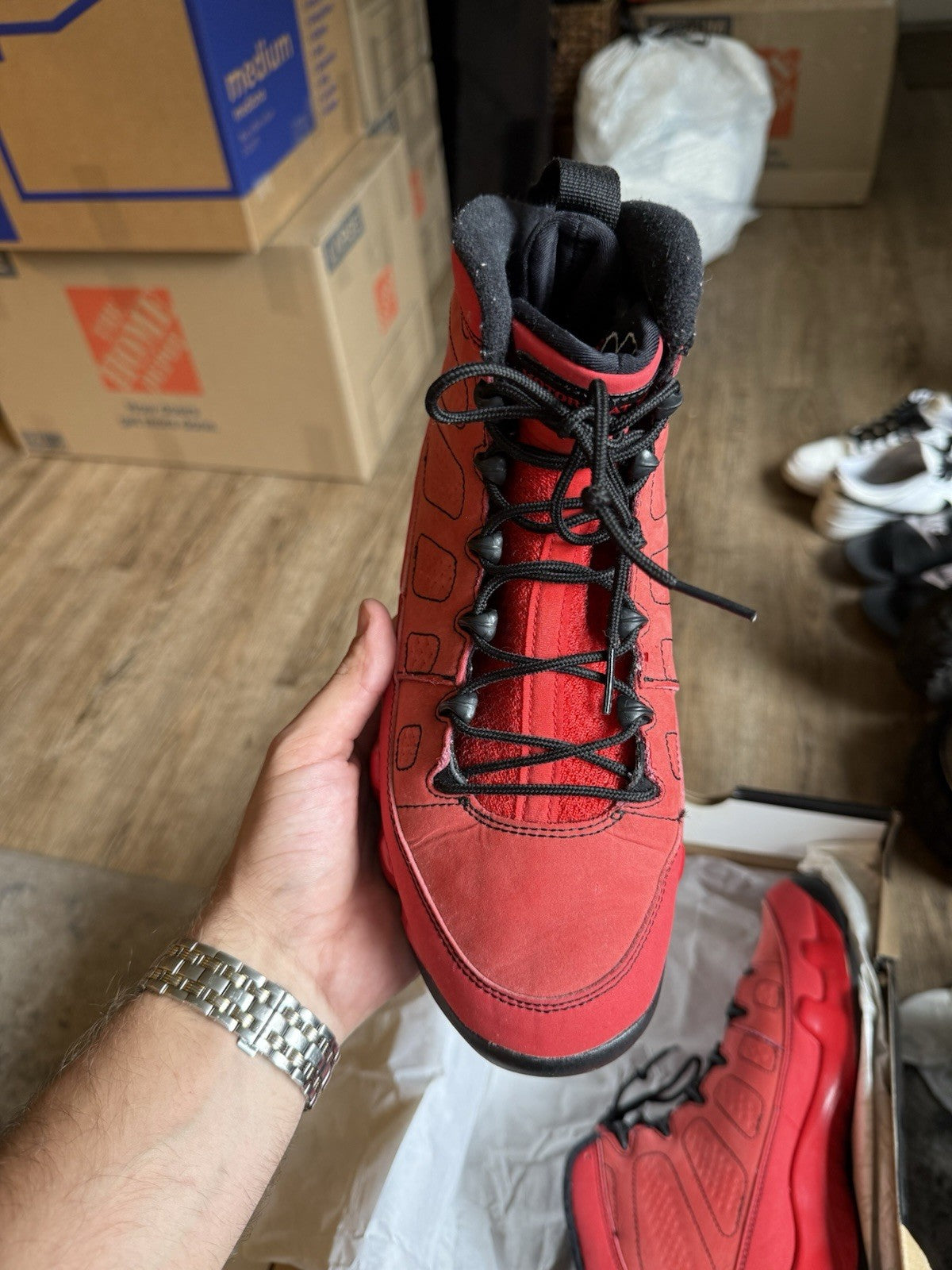 Size 8.5 - Nike Air Jordan 9 Motorboat Jones (2012)