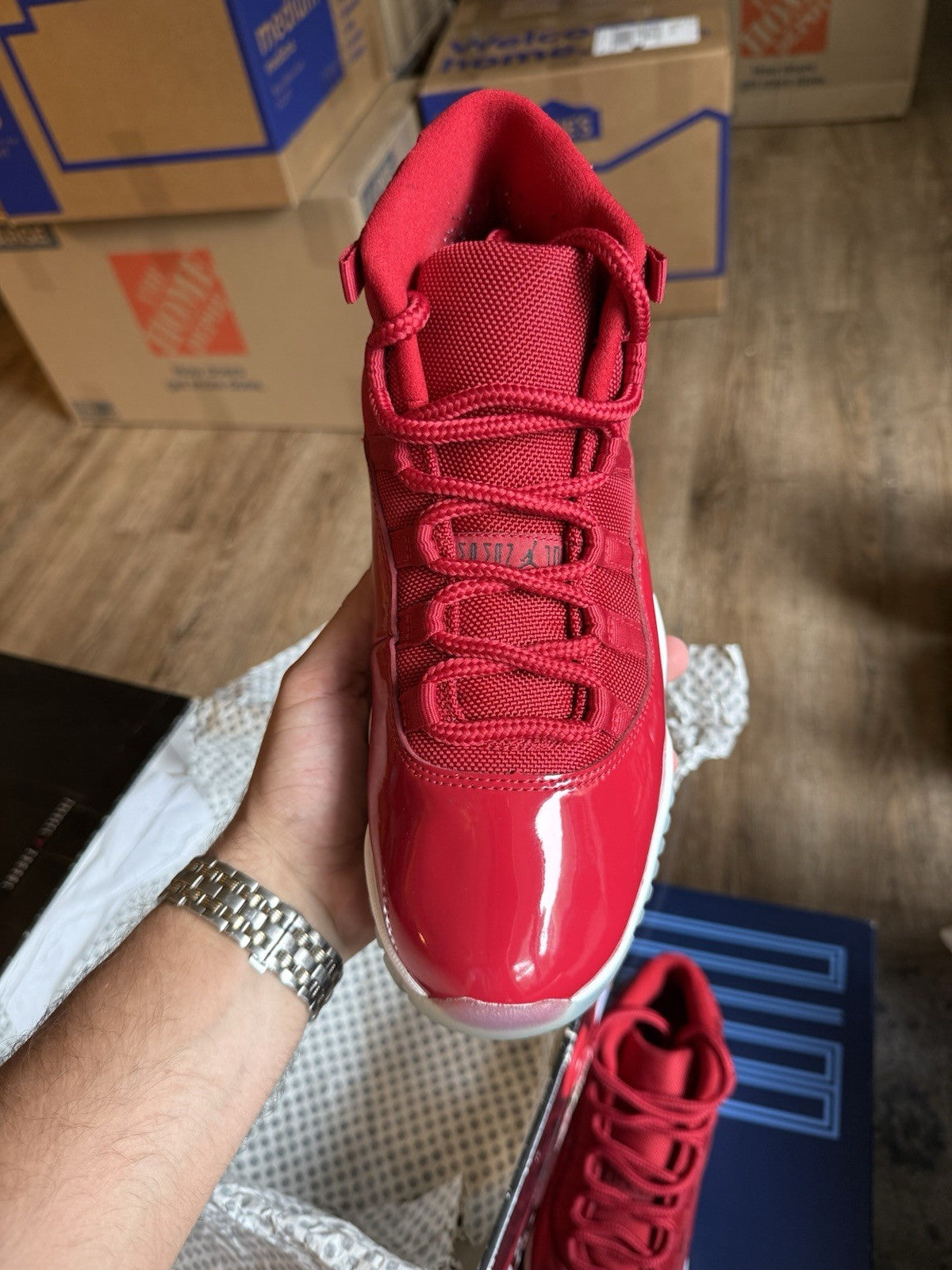 Size 8 - Nike Air Jordan 11 Retro Win Like '96
