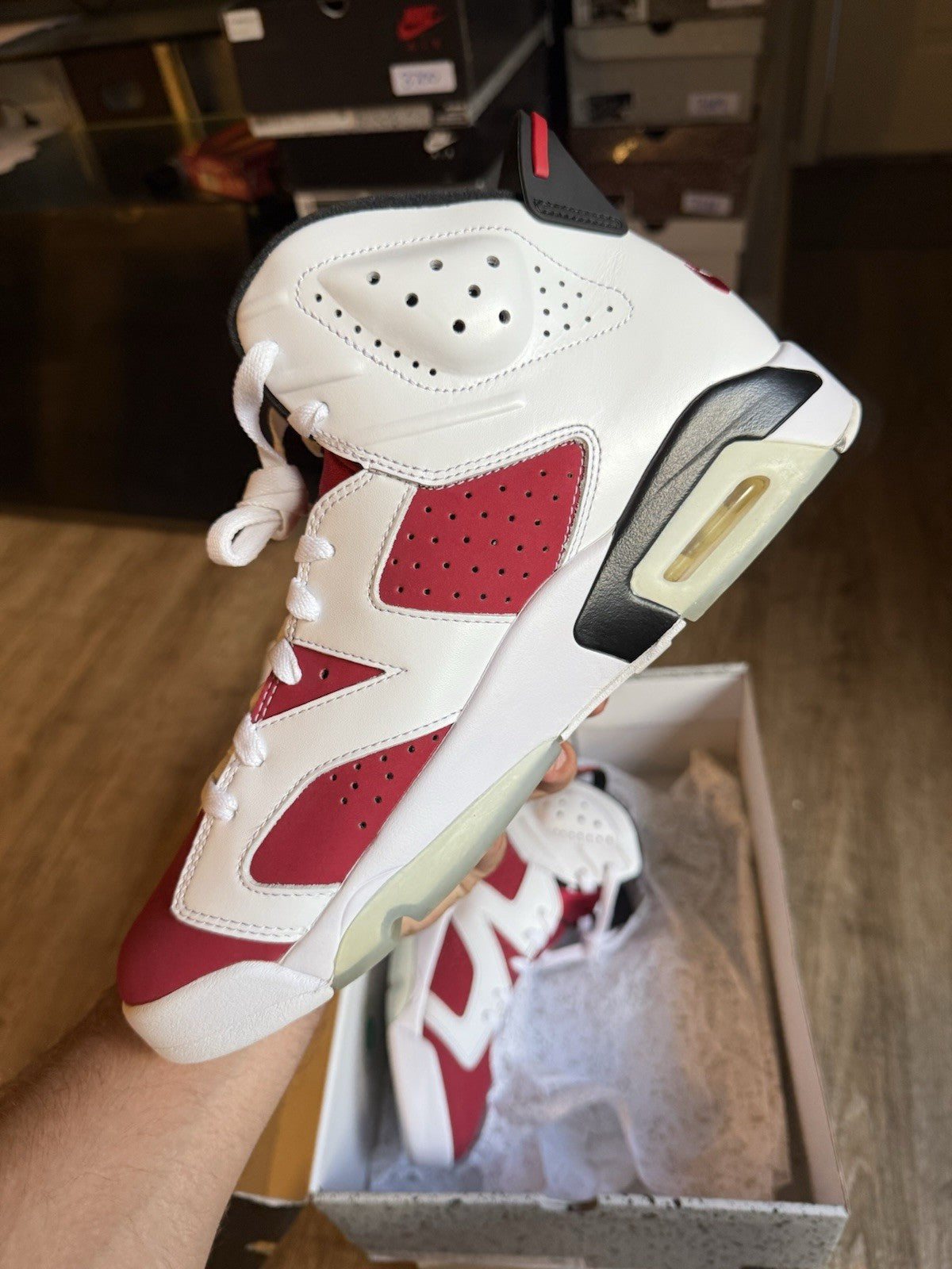 Size 11 - Jordan 6 Retro Carmine (2021)